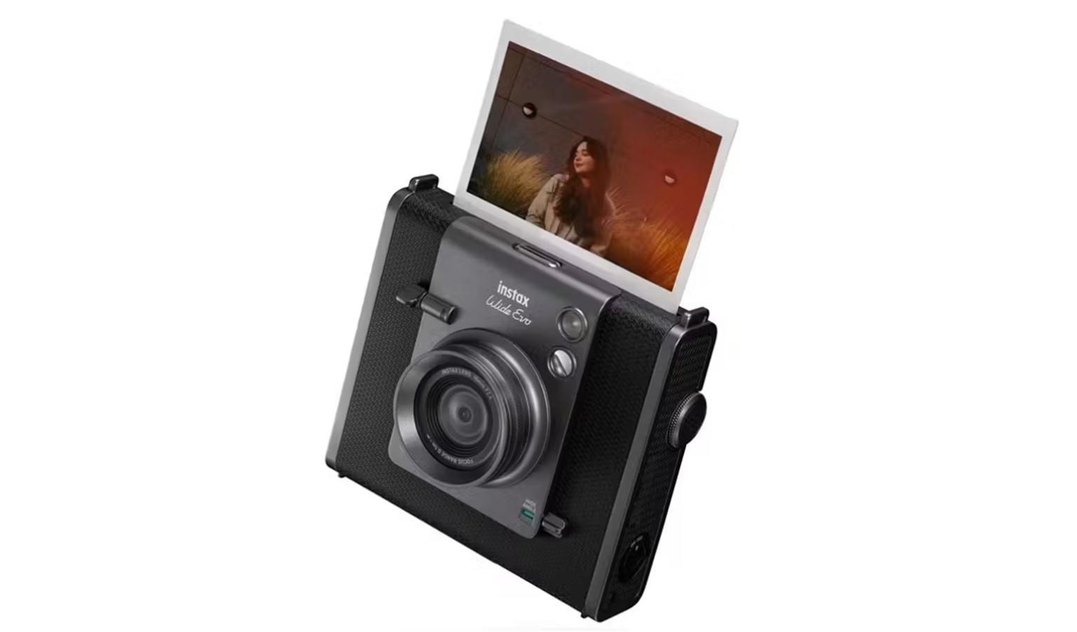 Fujifilm Instax Wide Evo Hybrid Instant Camera - Black