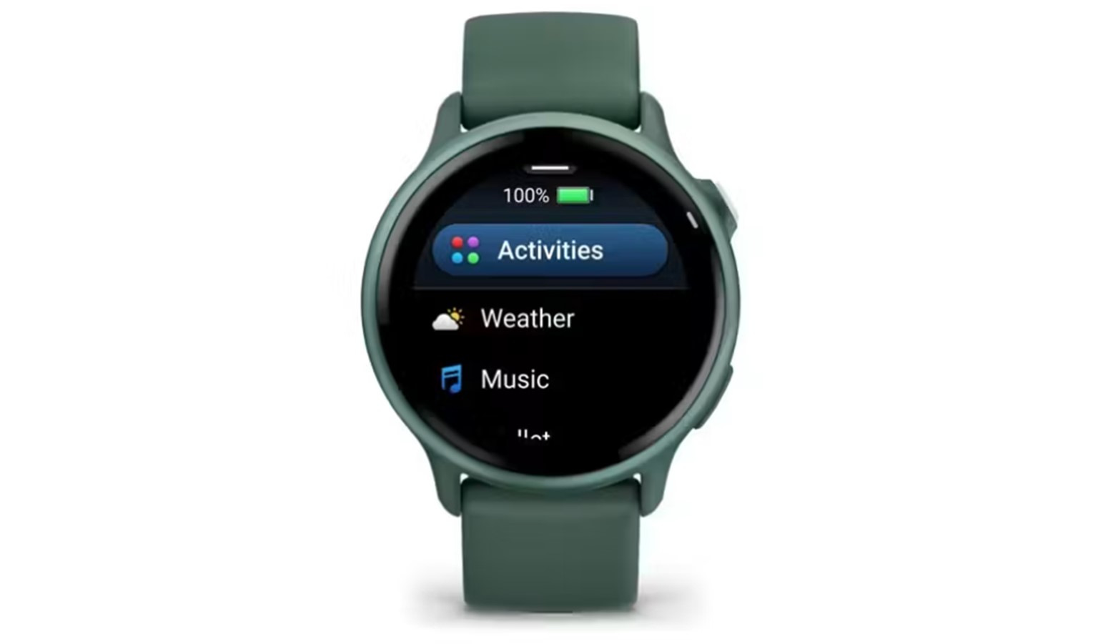 Garmin 42MM Vivoactive 6 Smartwatch - Green/Jasper