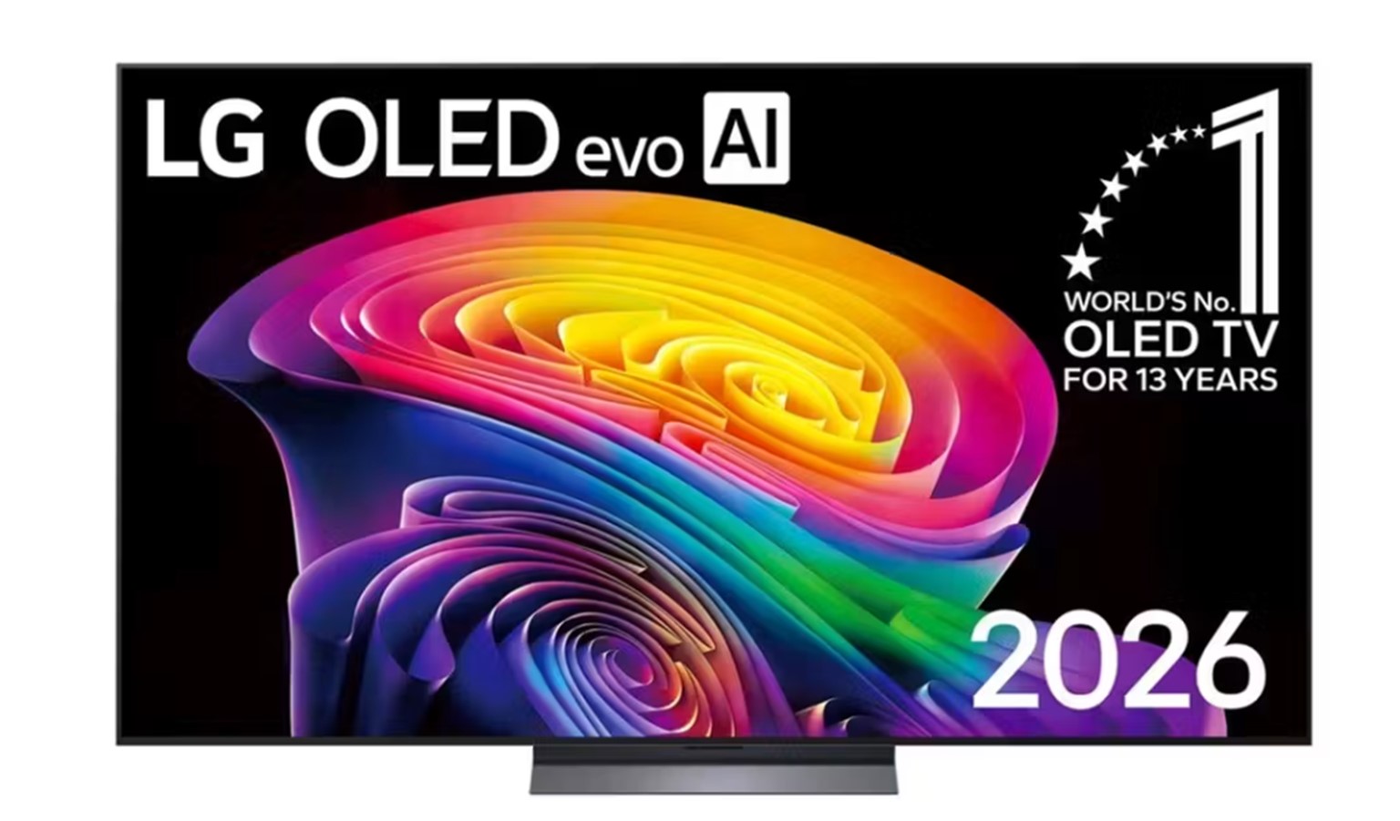 LG 83-inch C6 OLED Evo AI 4K 2026 Smart TV - Black (OLED83C6PSA.ATC)