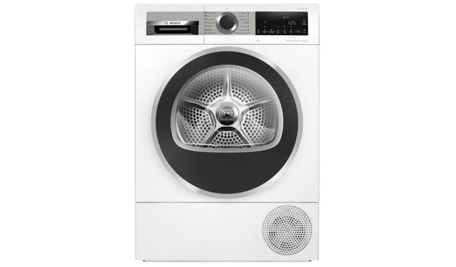Bosch WQG24570SG 9KG Heat Pump Dryer - Silver