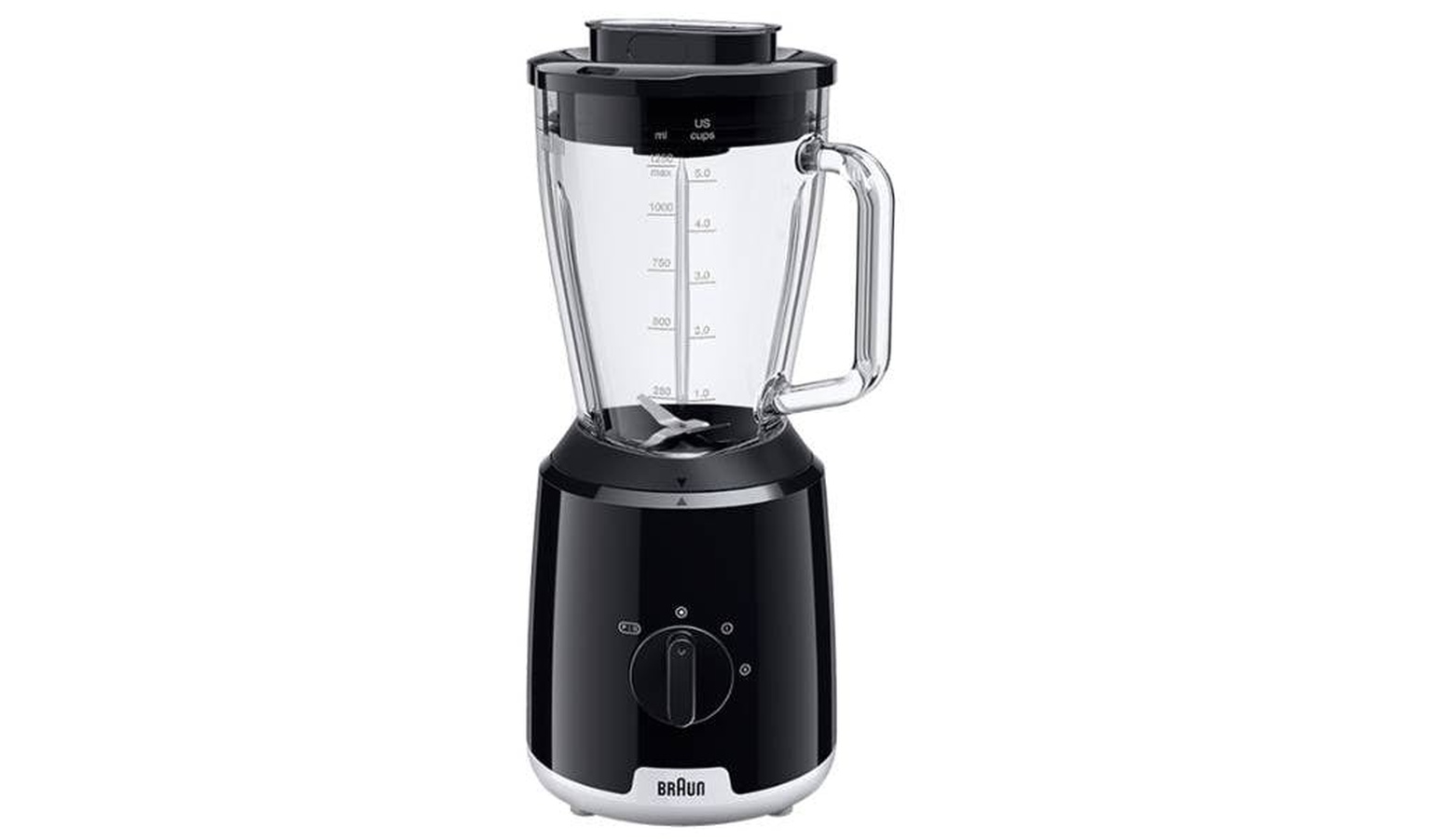 Braun JB1050 PowerBlend 1 Plastic Jug Blender - Black