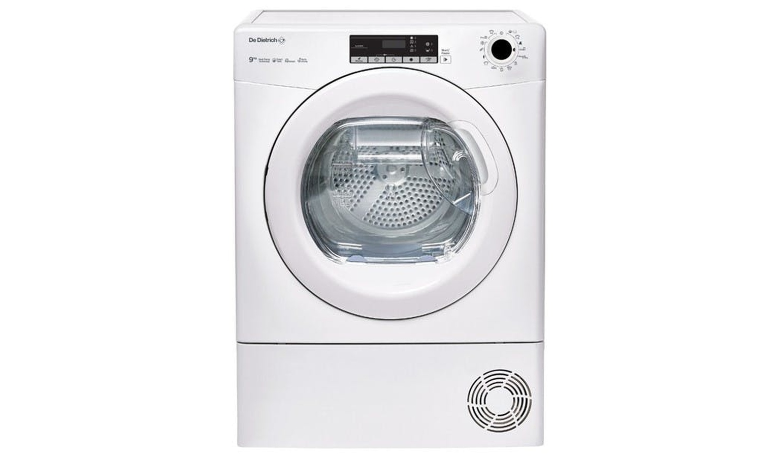 De Dietrich DTD9WA Electric Dryer - White