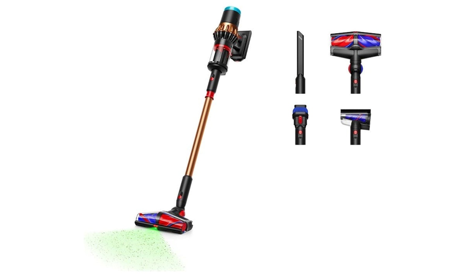 Dyson V16 Piston Animal Wet and Dry Vacuum Cleaner - Black/Copper (SV53AV16)