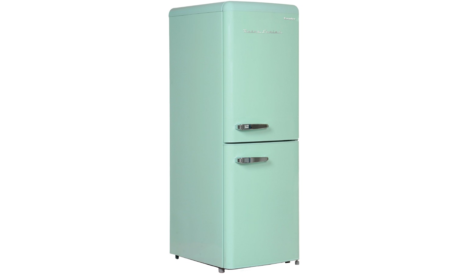 EuropAce 170L Retro 2-Door Bottom Mount Fridge - Pastel Green (ER7178AGN)_1