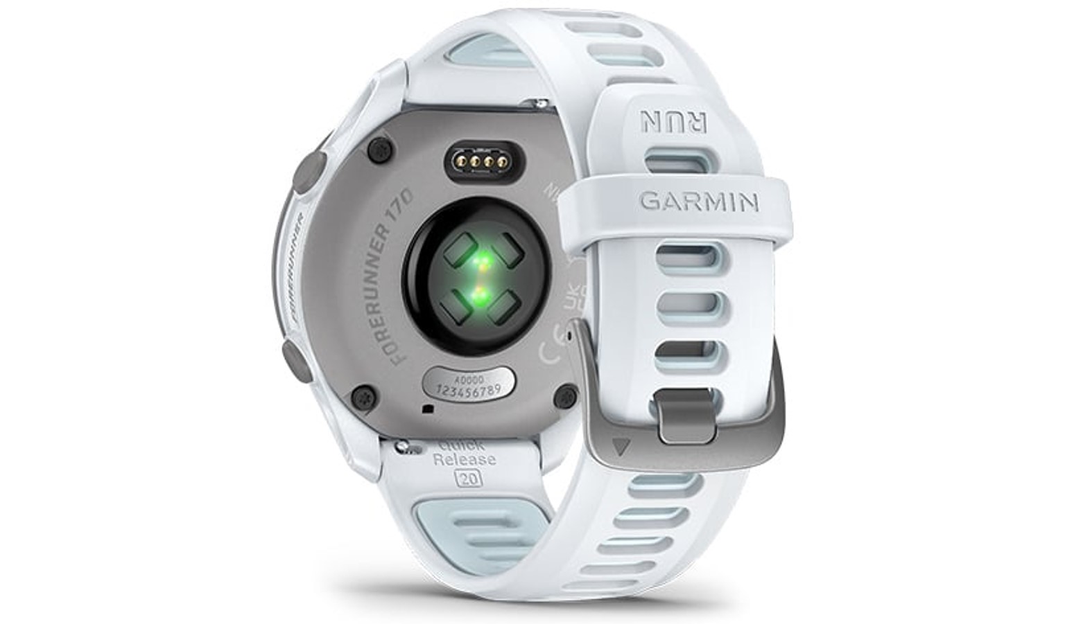 Garmin Forerunner 170 - 43mm GPS Smartwatch - Whitestone/Cloud Blue (GM-010-03920-51) _4