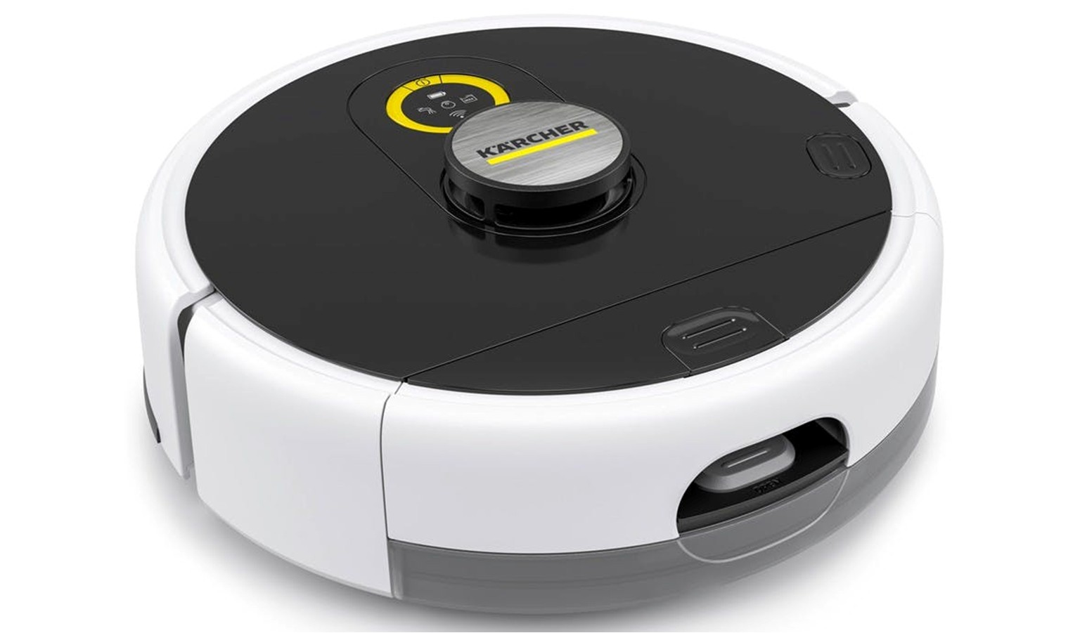 Karcher RCF 3 Robot Vacuum and Mop - White-Black