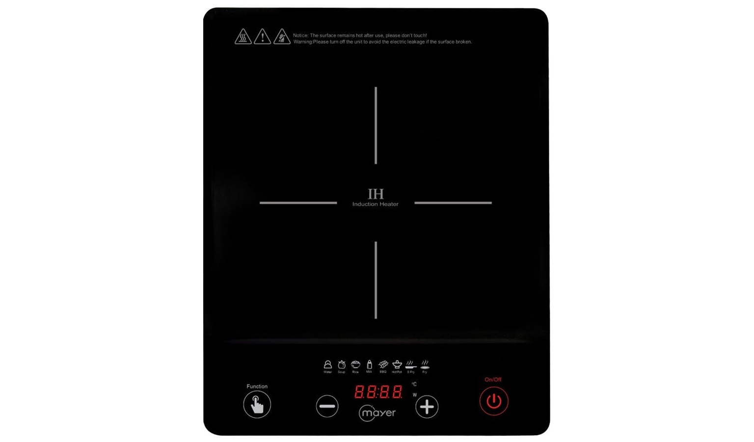 Mayer MMIC2001 Induction Cooker - Black