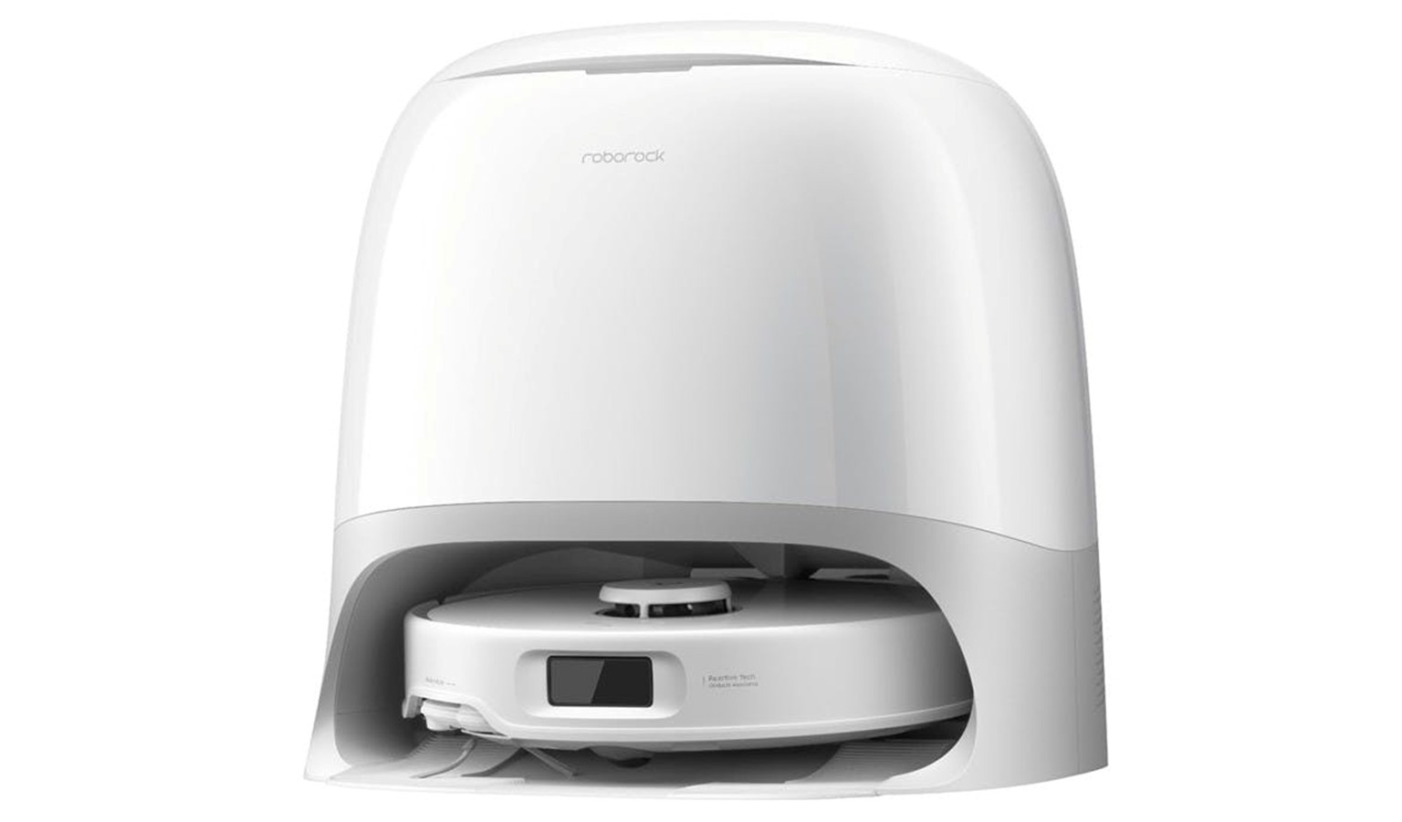 Roborock Qrevo Curv 5A1 Robotic Vacuum Cleaner - White