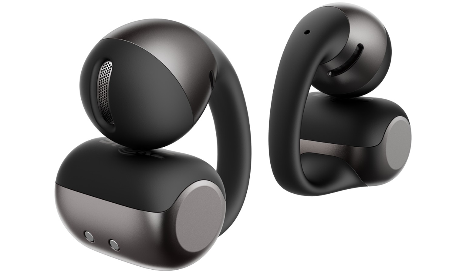 Shokz OpenDots 2 Open-Ear Clip-On Earbuds - Black (E320-ST-BK)