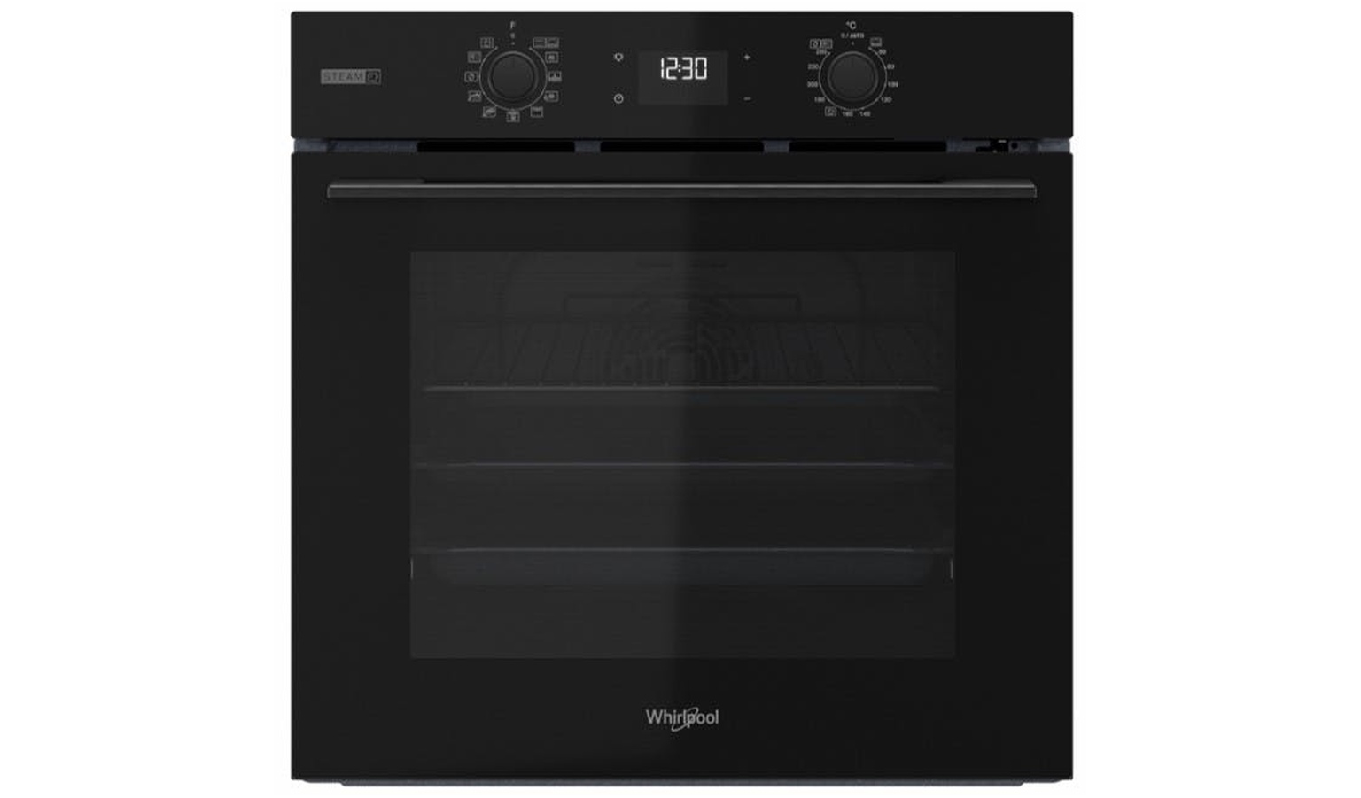 Whirlpool W4 OMSK58RU1SBA 60cm W COLLECTION Multifunction Oven with Gentle Steam Function - Black
