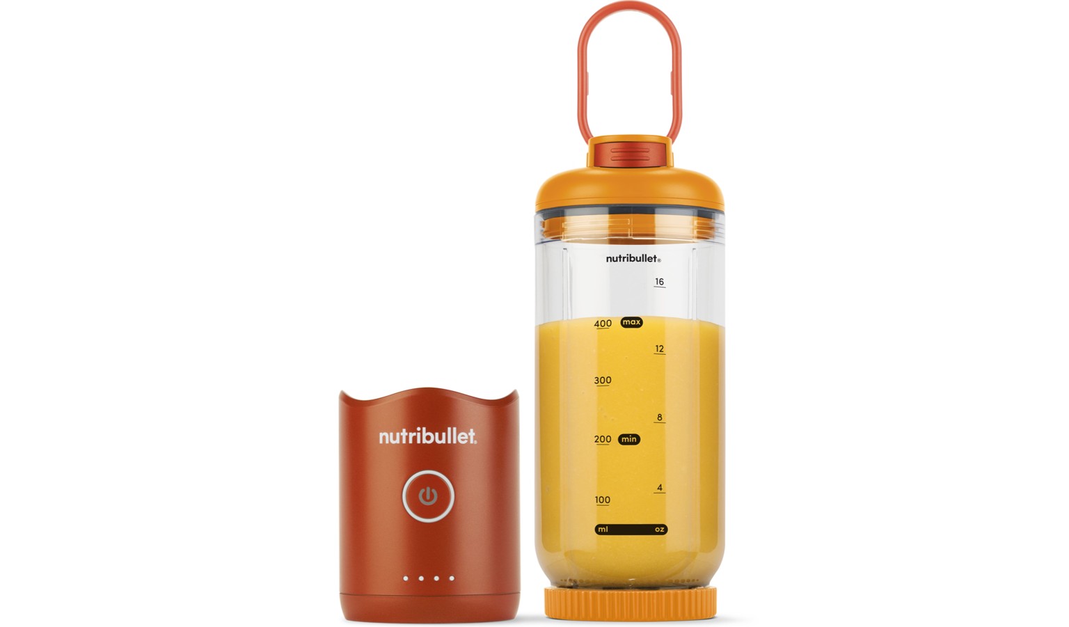 Nutribullet Flex Mini Portable Cordless Blender - Orange (NBP013OR)_3