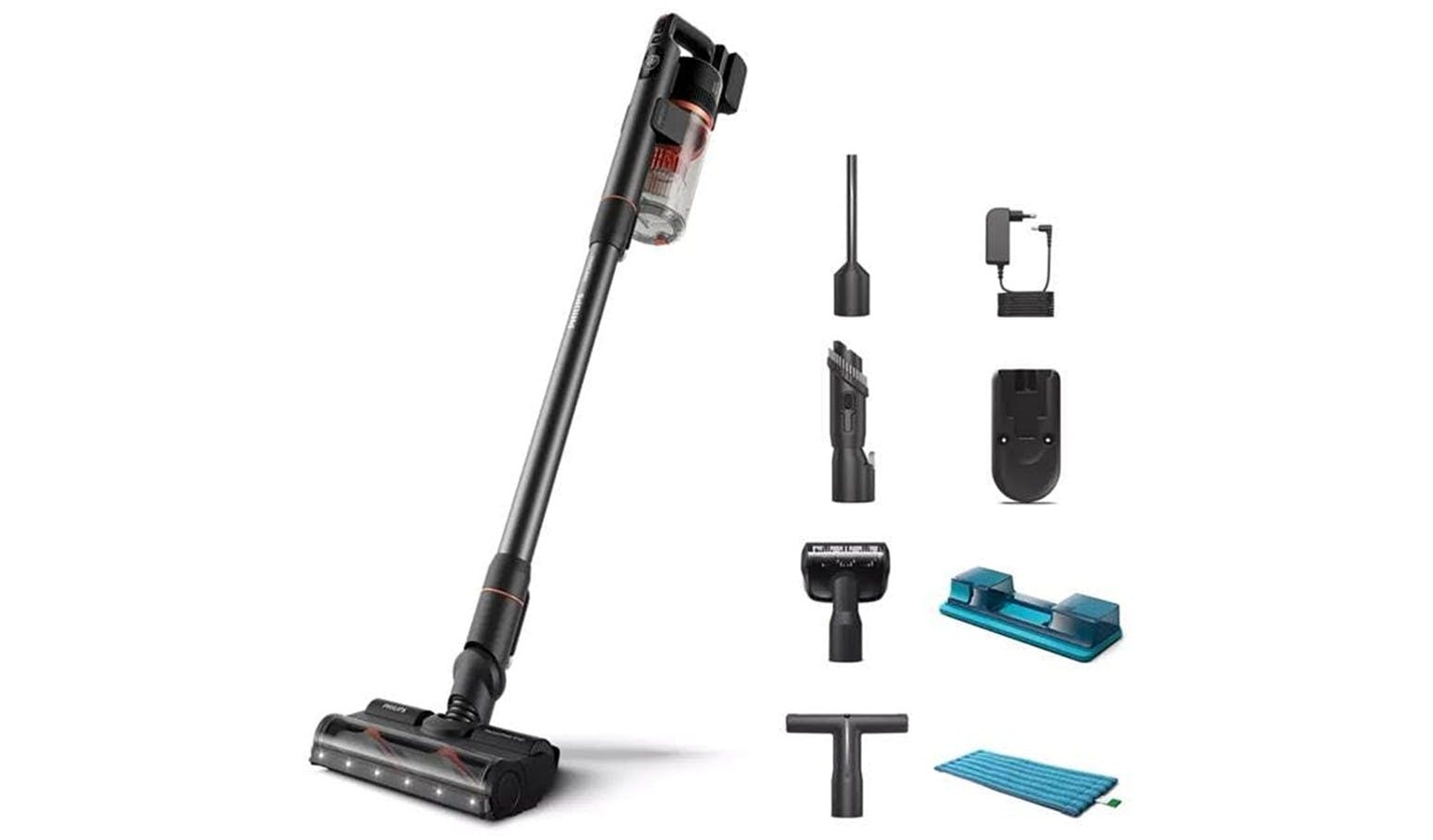 Philips XC-705501 Vacuum 7000 Series Handstick - Denim Blue Metallic