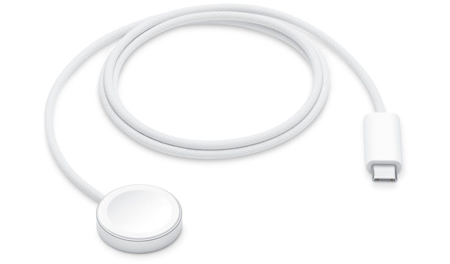 Apple MT0H3FE/A 1m Watch Magnetic Fast Charger to USB-C Cable - White