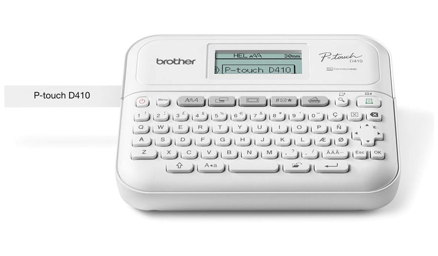 Brother PT-D410 Desktop PC Connectable Labeller