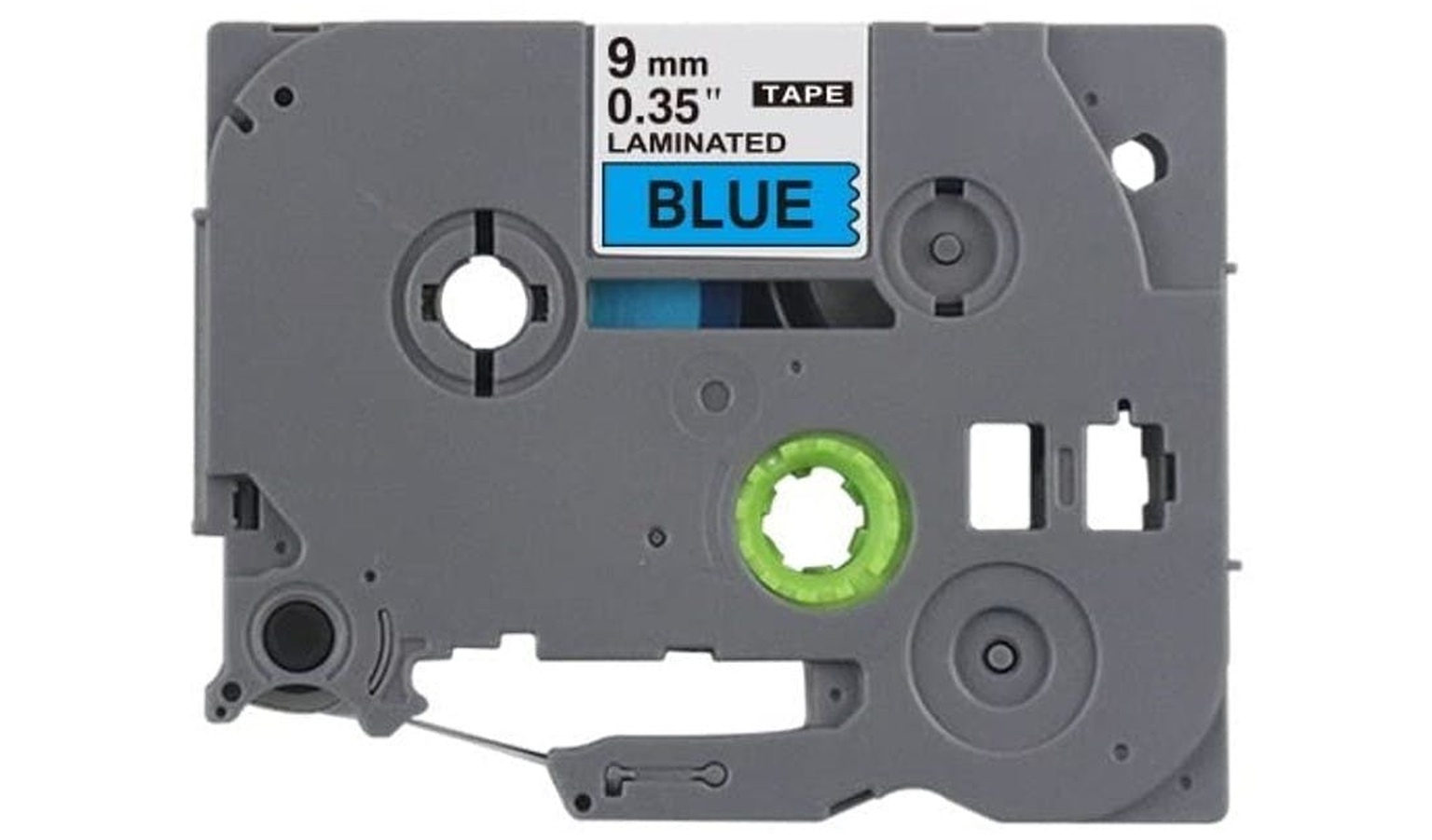 Brother TZE-521 Labelling Tape - Black/Blue/White