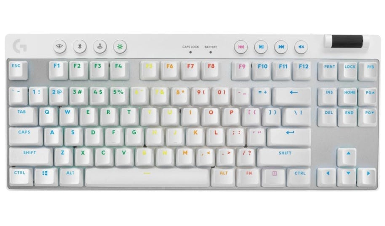 Logitech 920-012149 PRO X TKL Gaming Keyboard - White