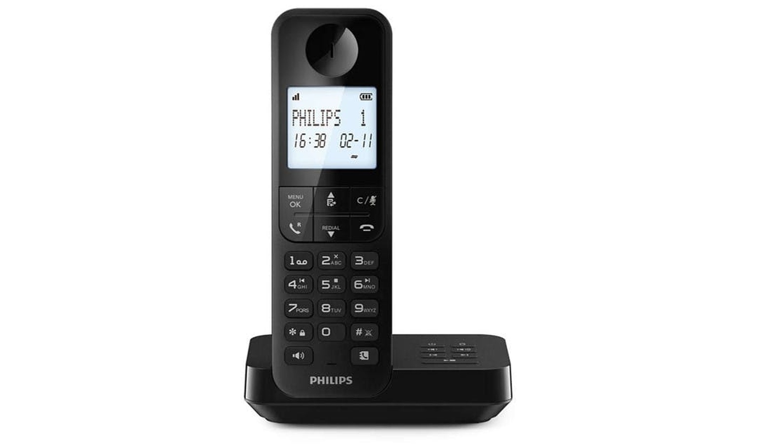 Philips D2751B/90 Cordless phone - Black