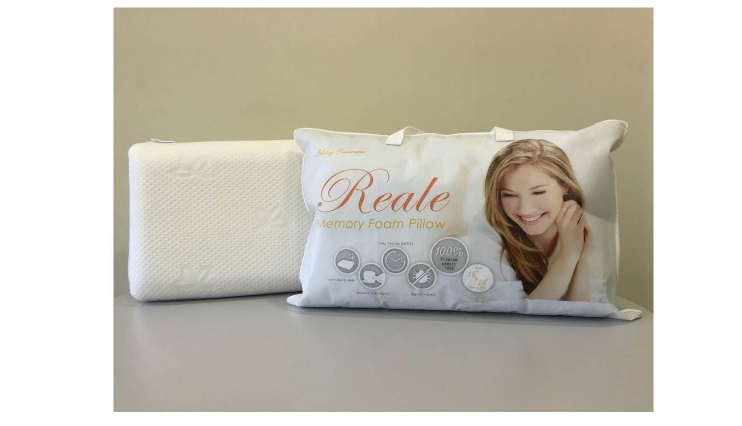 Ashley Summers Reale Memory Foam Pillow Harvey Norman Singapore