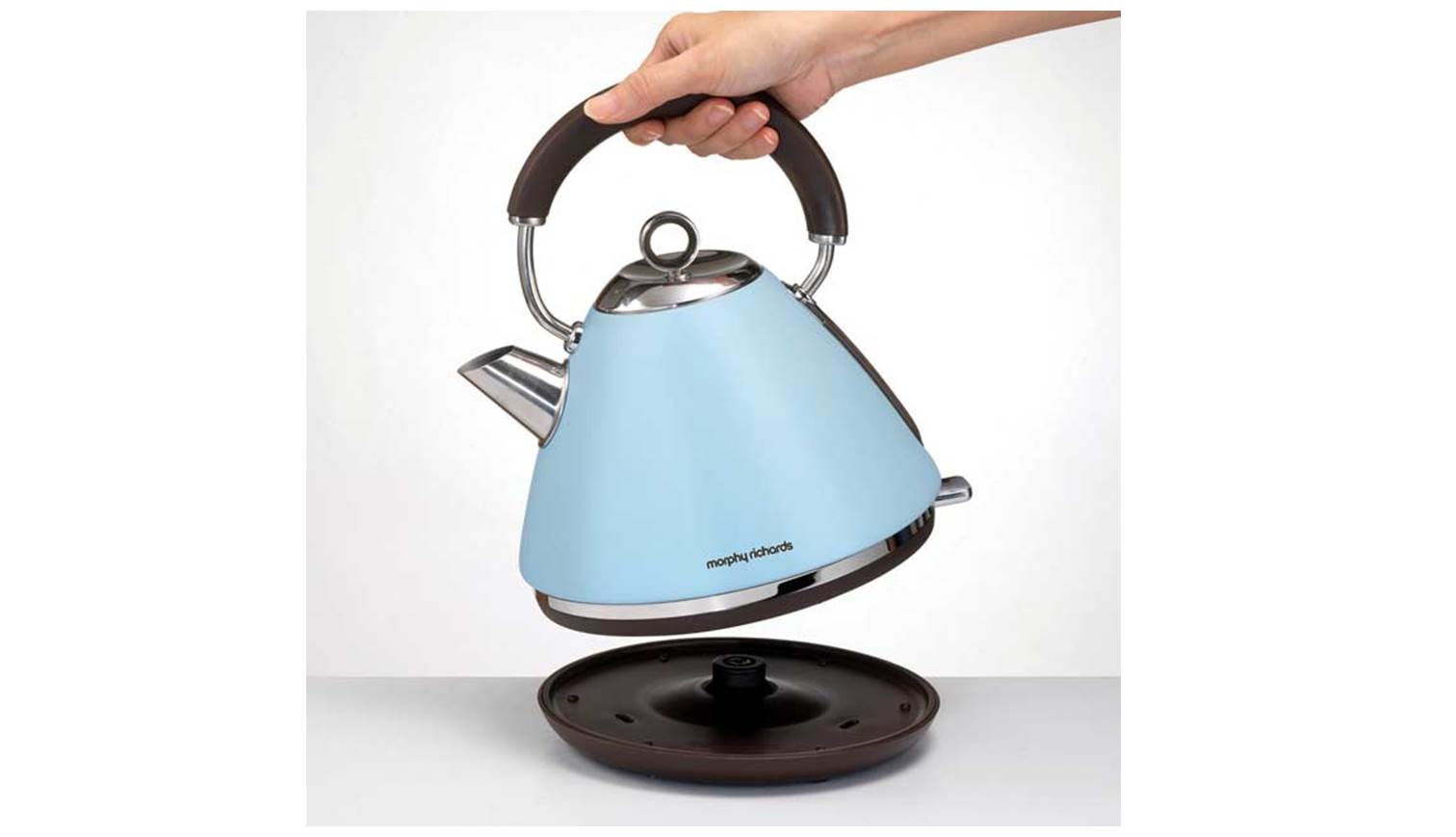 Morphy Richards 102100 Accents Azure Traditional Kettle Harvey Norman
