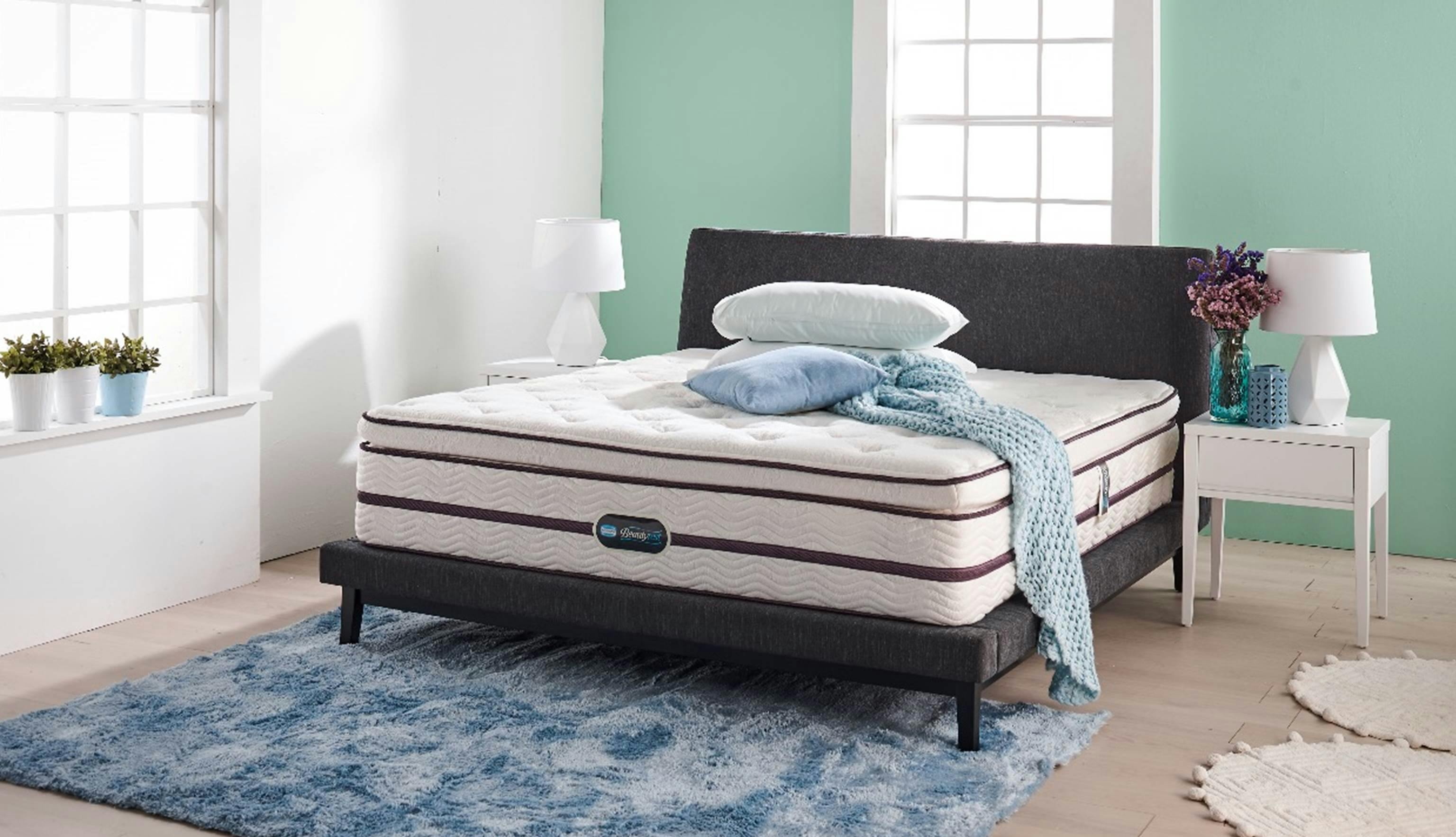 simmons queen size mattress set