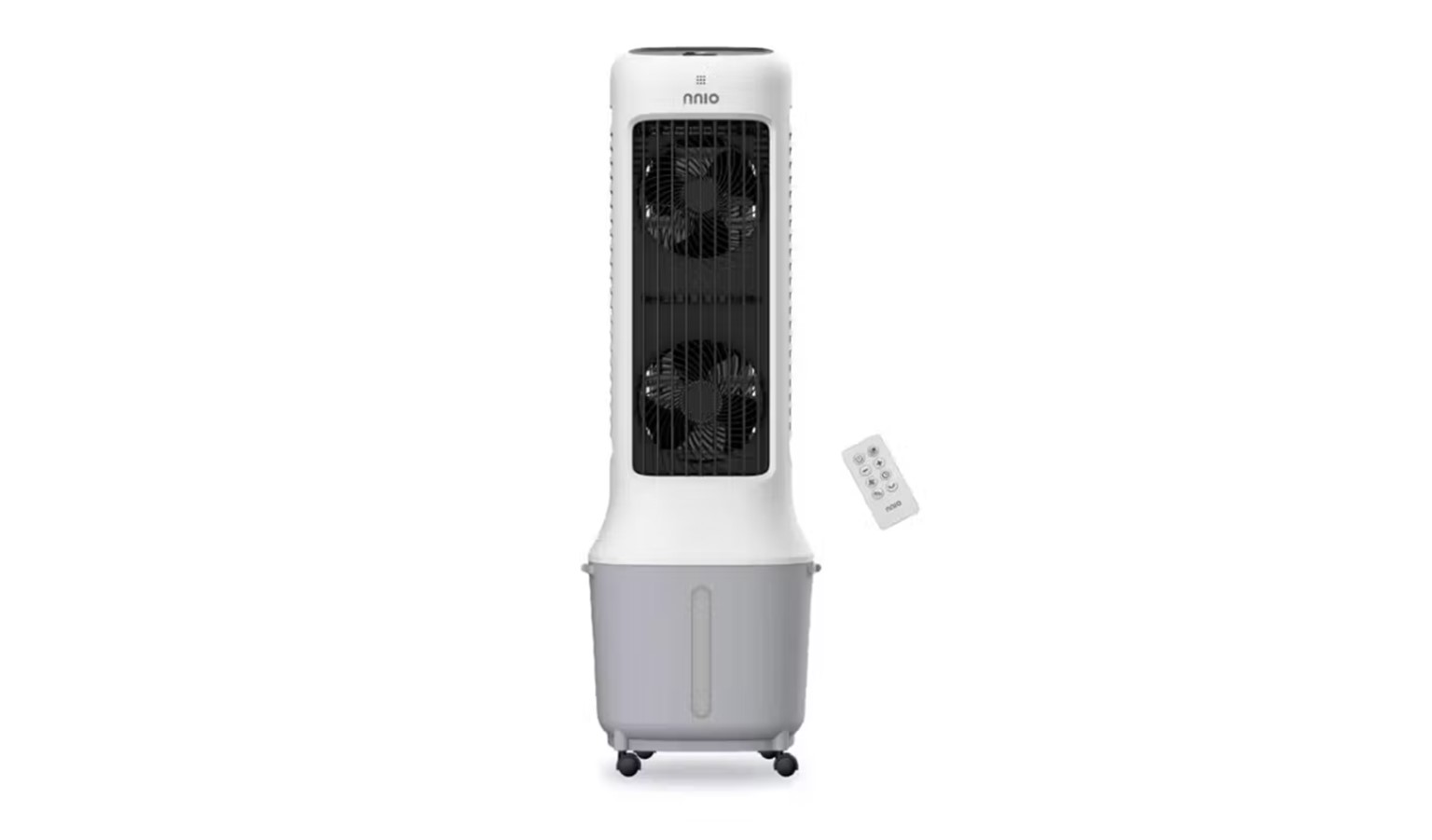 NNIO 10L Remote DC Air Cooler - White and Gray (N1088DCACR)