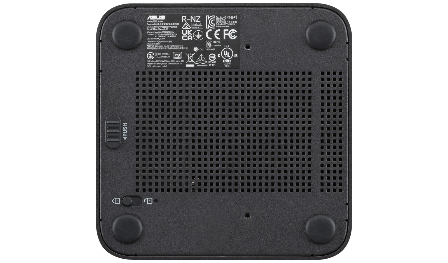 Asus ExpertCenter PN55 AMD Ryzen AI R7-445/32GB/1TB SSD Mini Desktop PC - ECO Black (PN55-S70020NL)_4