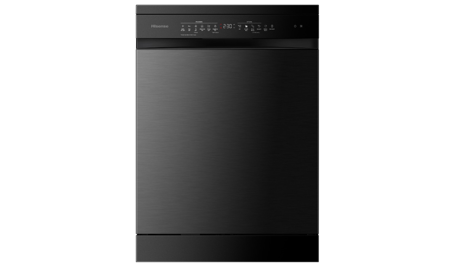 Hisense Smart UV Freestanding Dishwasher With Auto Dose - Black (HS693B90BSG)