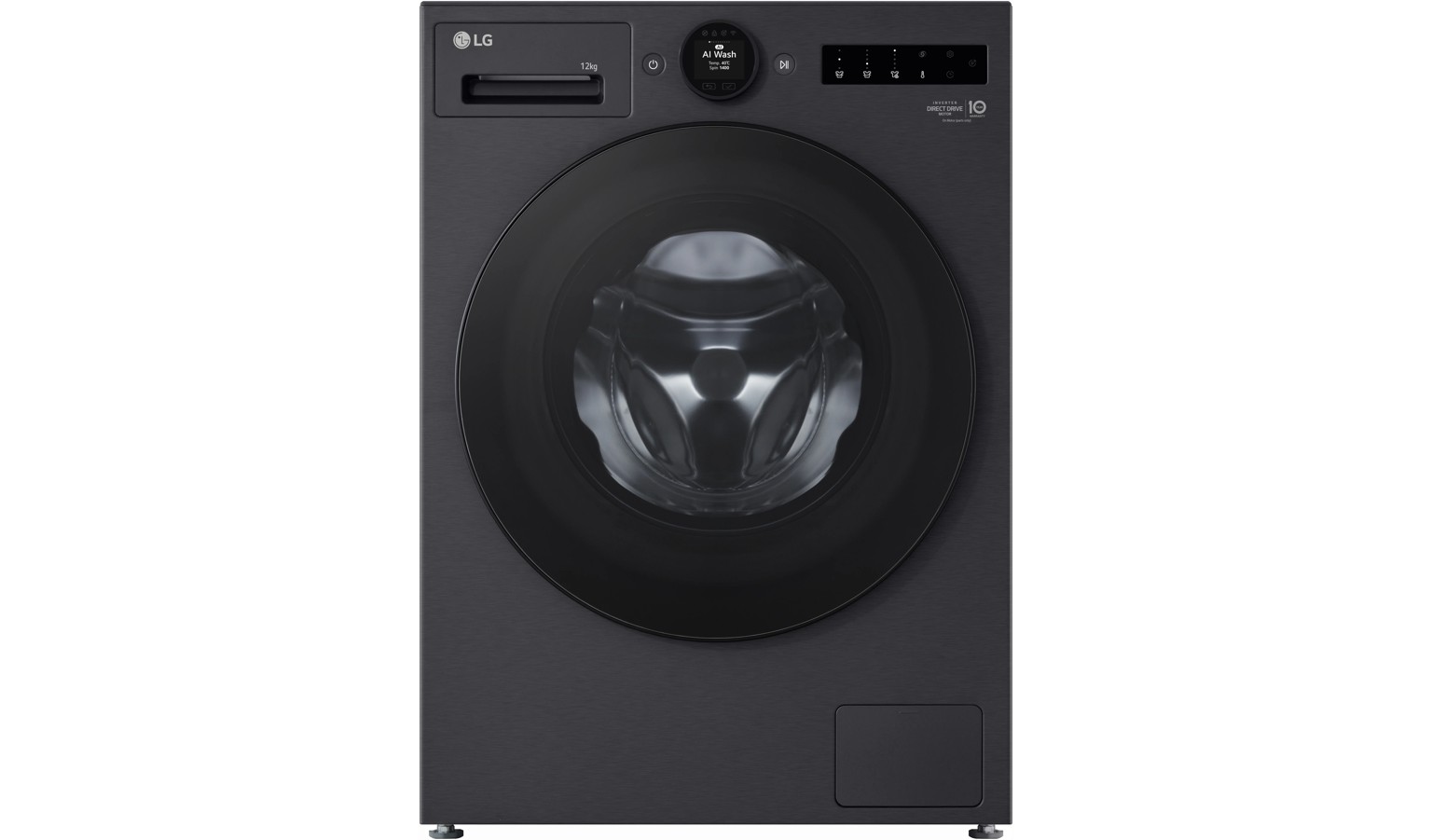 LG 12kg Front Load Washer - Matte Black (FX1412S2KA)