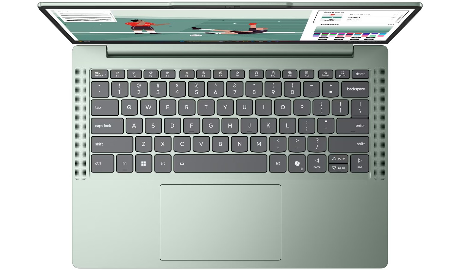 Lenovo IdeaPad Slim 3 14IWC11 14-inch Intel Core 7-350/16GB/512GB SSD Integrated Intel Graphics Laptop - Breeze Moss (83RQ008XSB)_3