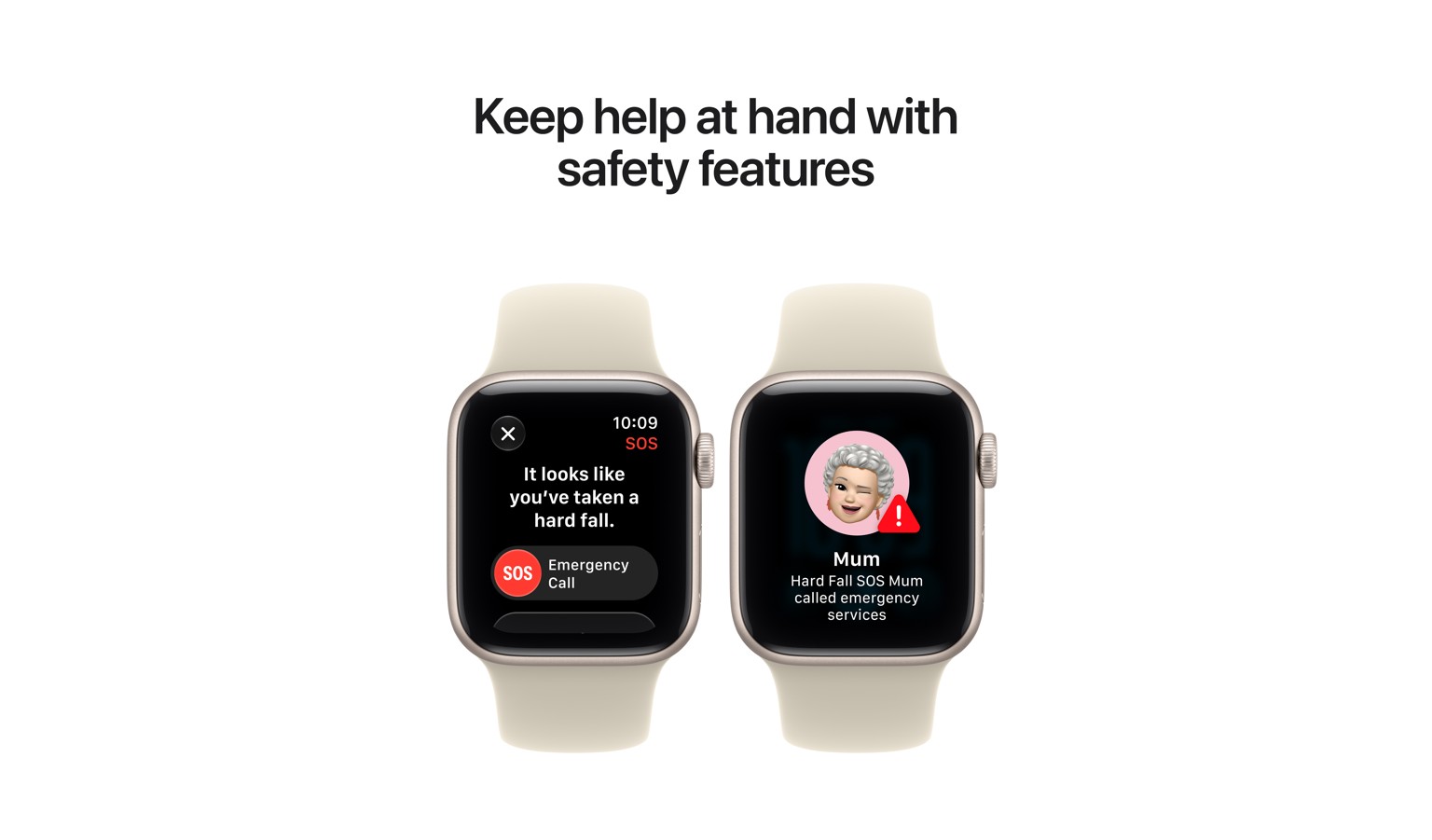 Apple Watch SE 3 GPS 40mm - Starlight Aluminium Case with Sand Sport Band - S/M_6