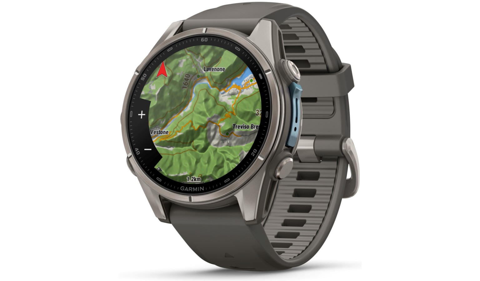 Garmin fēnix 9 - 43mm GPS Smartwatch - Titanium with Pebble Gray Silicone Band (GM-010-04761-15)_10
