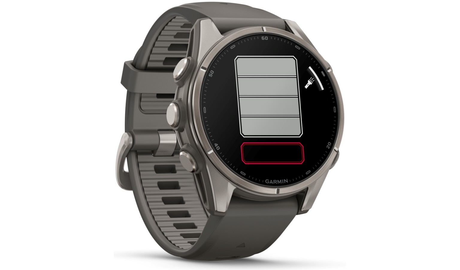 Garmin fēnix 9 - 43mm GPS Smartwatch - Titanium with Pebble Gray Silicone Band (GM-010-04761-15)_19