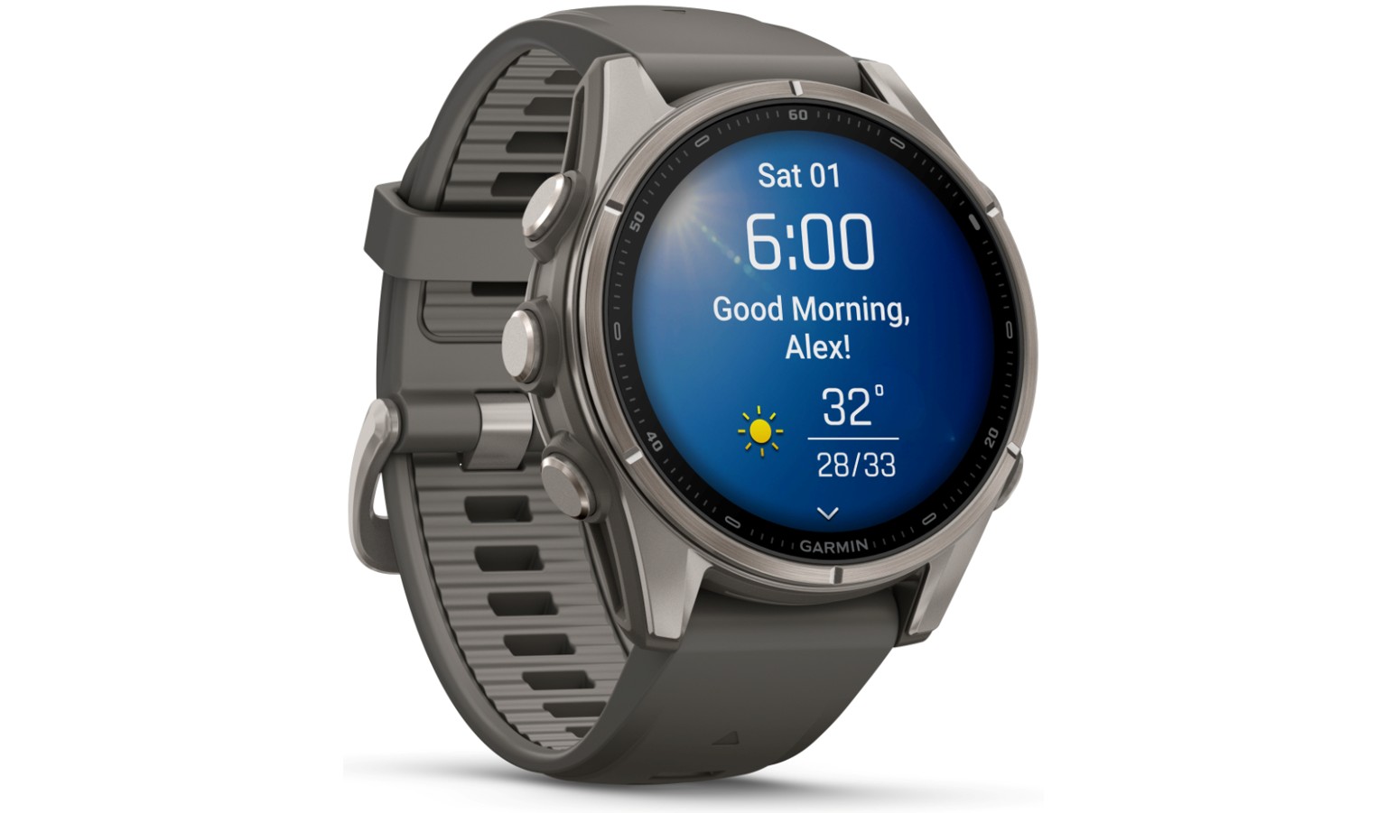 Garmin fēnix 9 - 43mm GPS Smartwatch - Titanium with Pebble Gray Silicone Band (GM-010-04761-15)_20