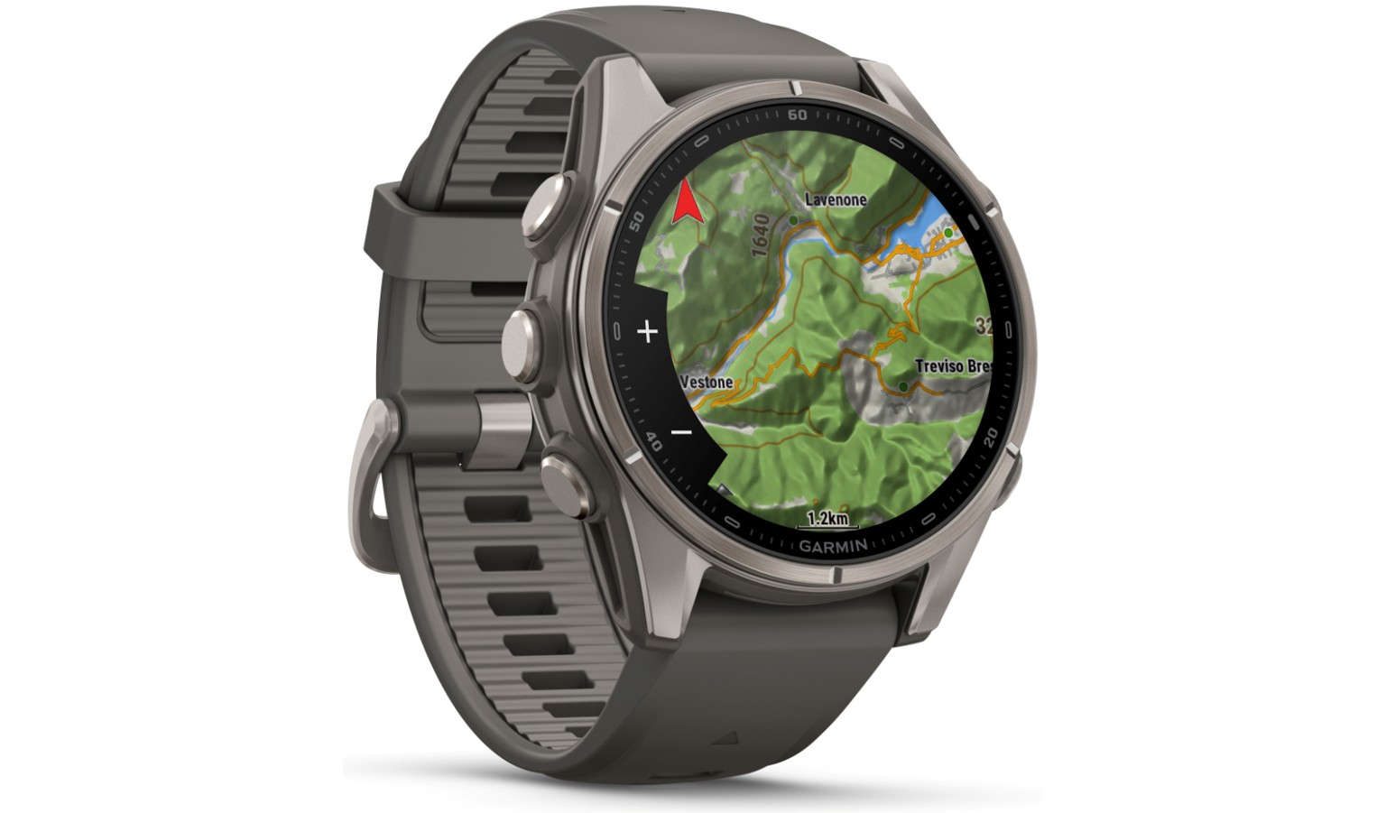 Garmin fēnix 9 - 43mm GPS Smartwatch - Titanium with Pebble Gray Silicone Band (GM-010-04761-15)_24