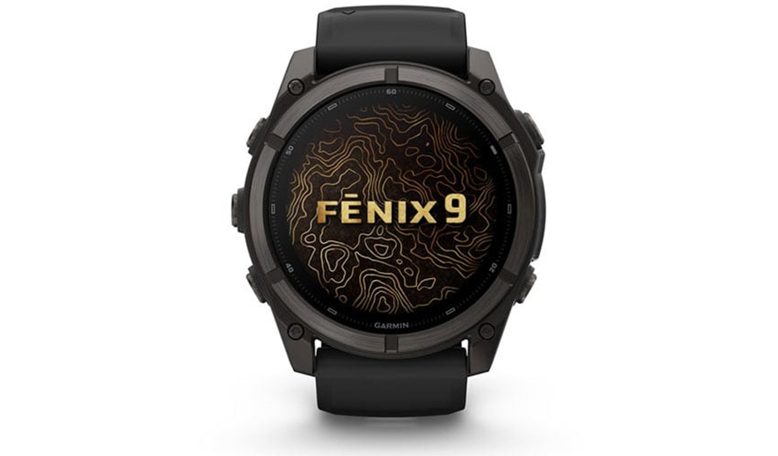 Garmin fēnix 9 - 51mm GPS Smartwatch - Carbon Gray DLC Titanium with Black Silicone Band (GM-010-04763-15)_1