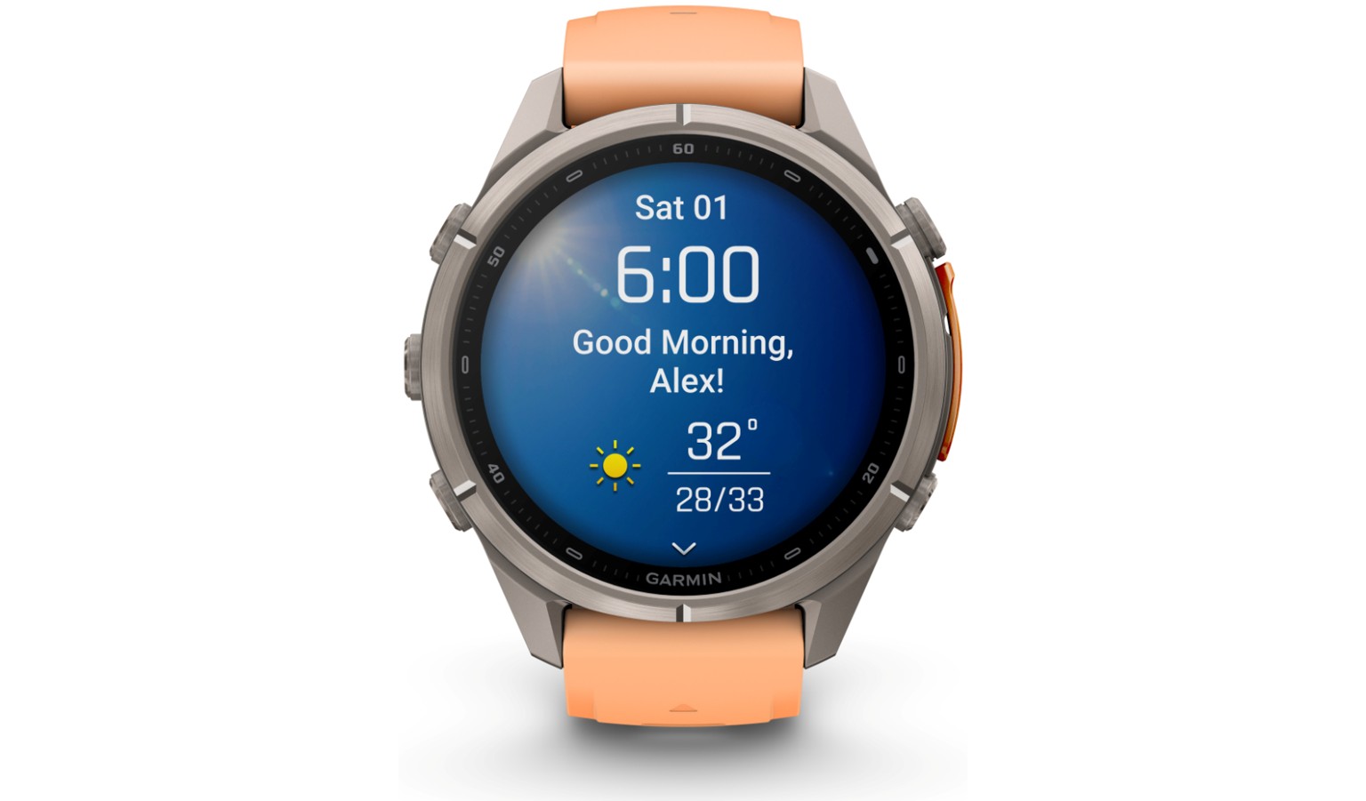 Garmin fēnix 9 Pro - 43mm GPS Smartwatch - Titanium with Shell Pink/Autumn Orange Silicone Band (GM-010-04335-97)_20
