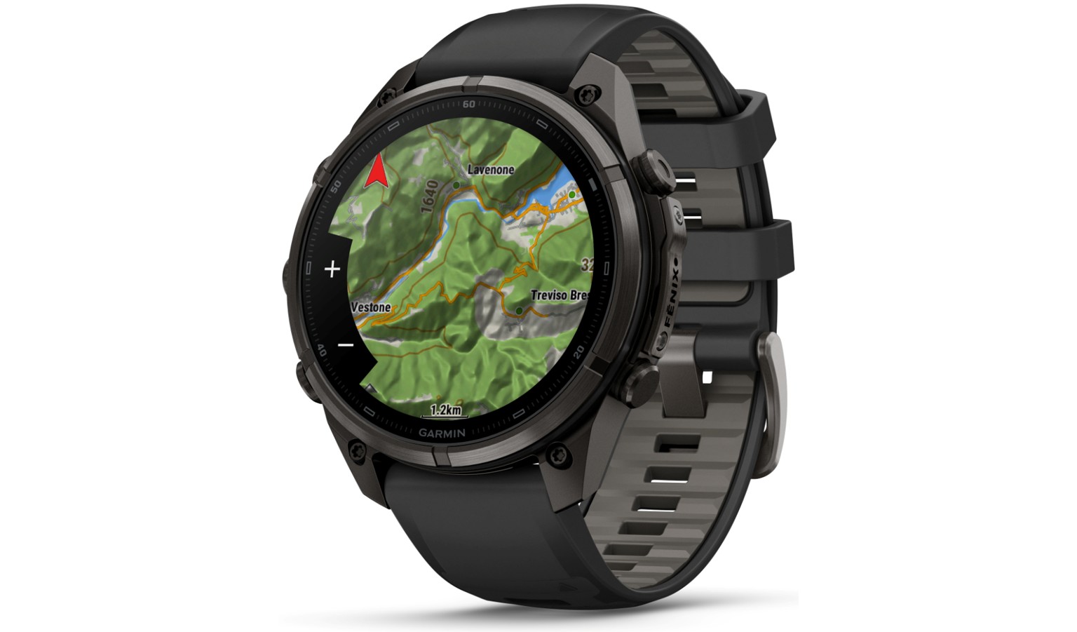 Garmin fēnix 9 Pro - 47mm GPS Smartwatch - Carbon Gray DLC Titanium with Black/Pebble Gray Silicone Band (GM-010-04336-67)_10