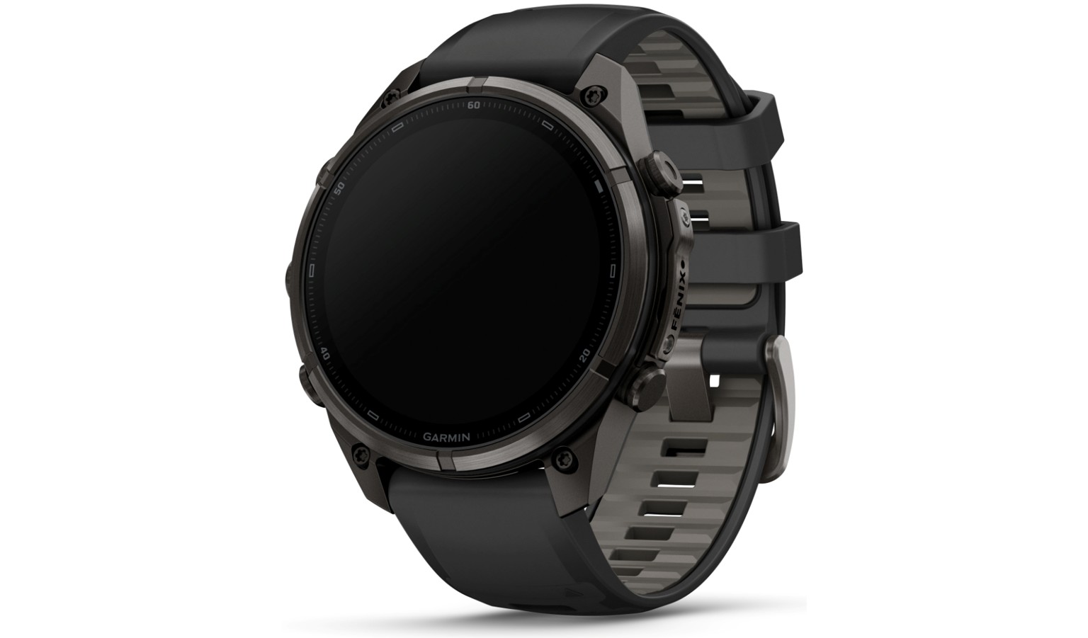 Garmin fēnix 9 Pro - 47mm GPS Smartwatch - Carbon Gray DLC Titanium with Black/Pebble Gray Silicone Band (GM-010-04336-67)_13