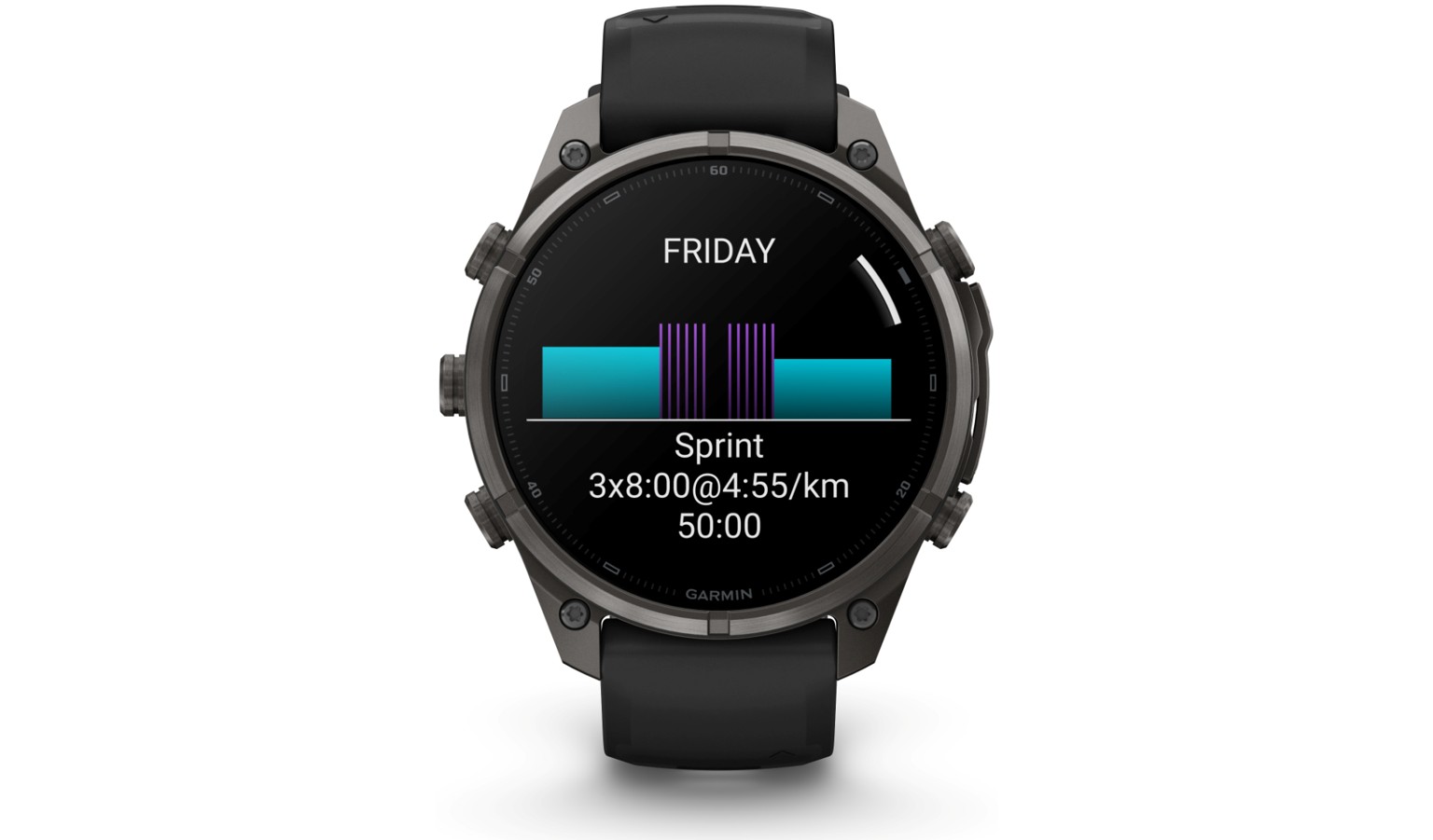 Garmin fēnix 9 Pro - 47mm GPS Smartwatch - Carbon Gray DLC Titanium with Black/Pebble Gray Silicone Band (GM-010-04336-67)_15