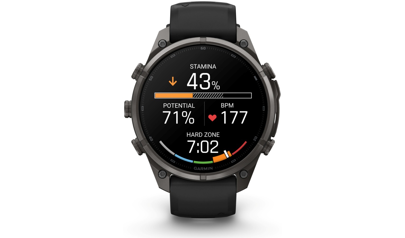Garmin fēnix 9 Pro - 47mm GPS Smartwatch - Carbon Gray DLC Titanium with Black/Pebble Gray Silicone Band (GM-010-04336-67)_22