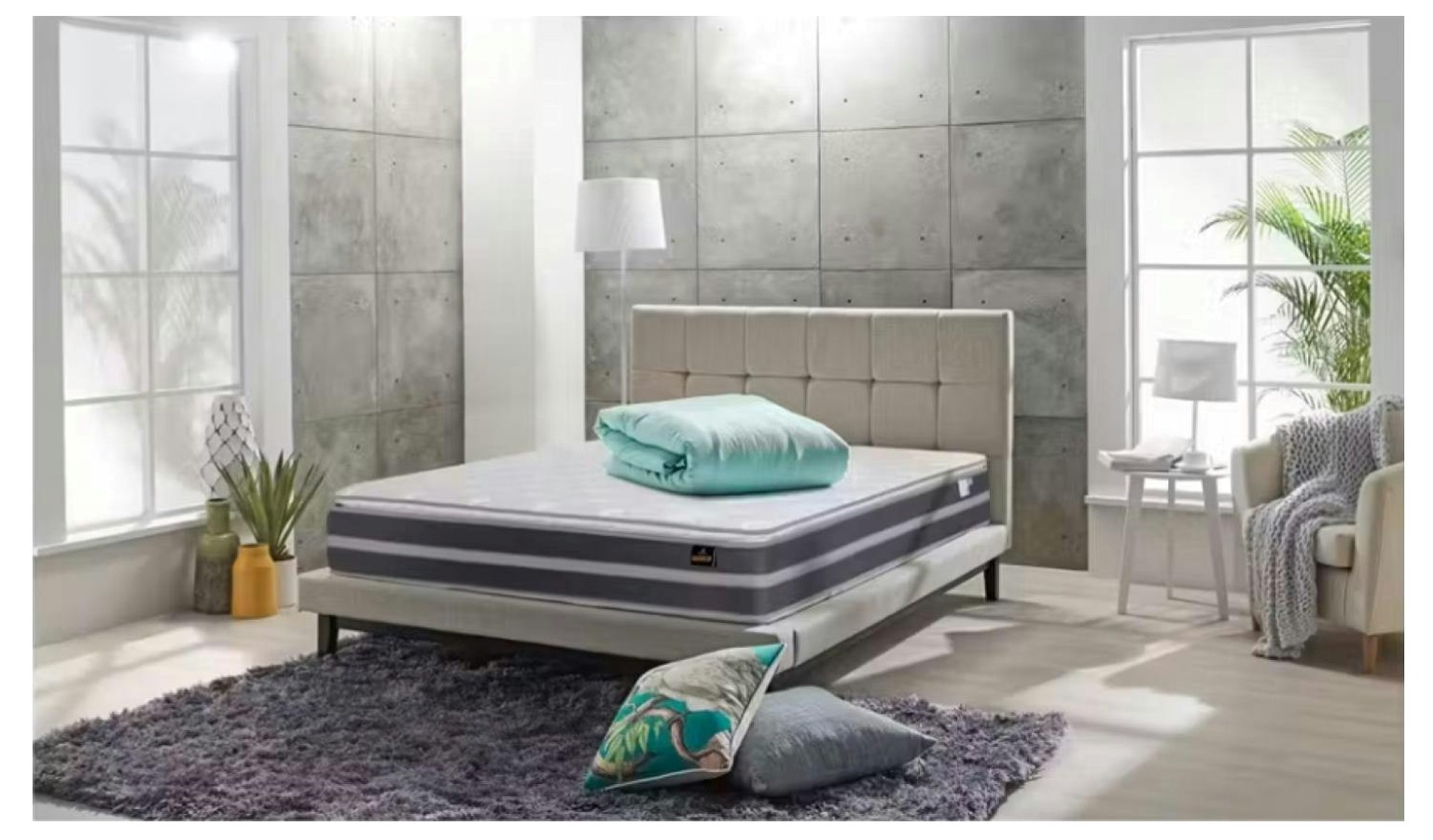 DeRUCCI Rayan Mattress - Super Single Size