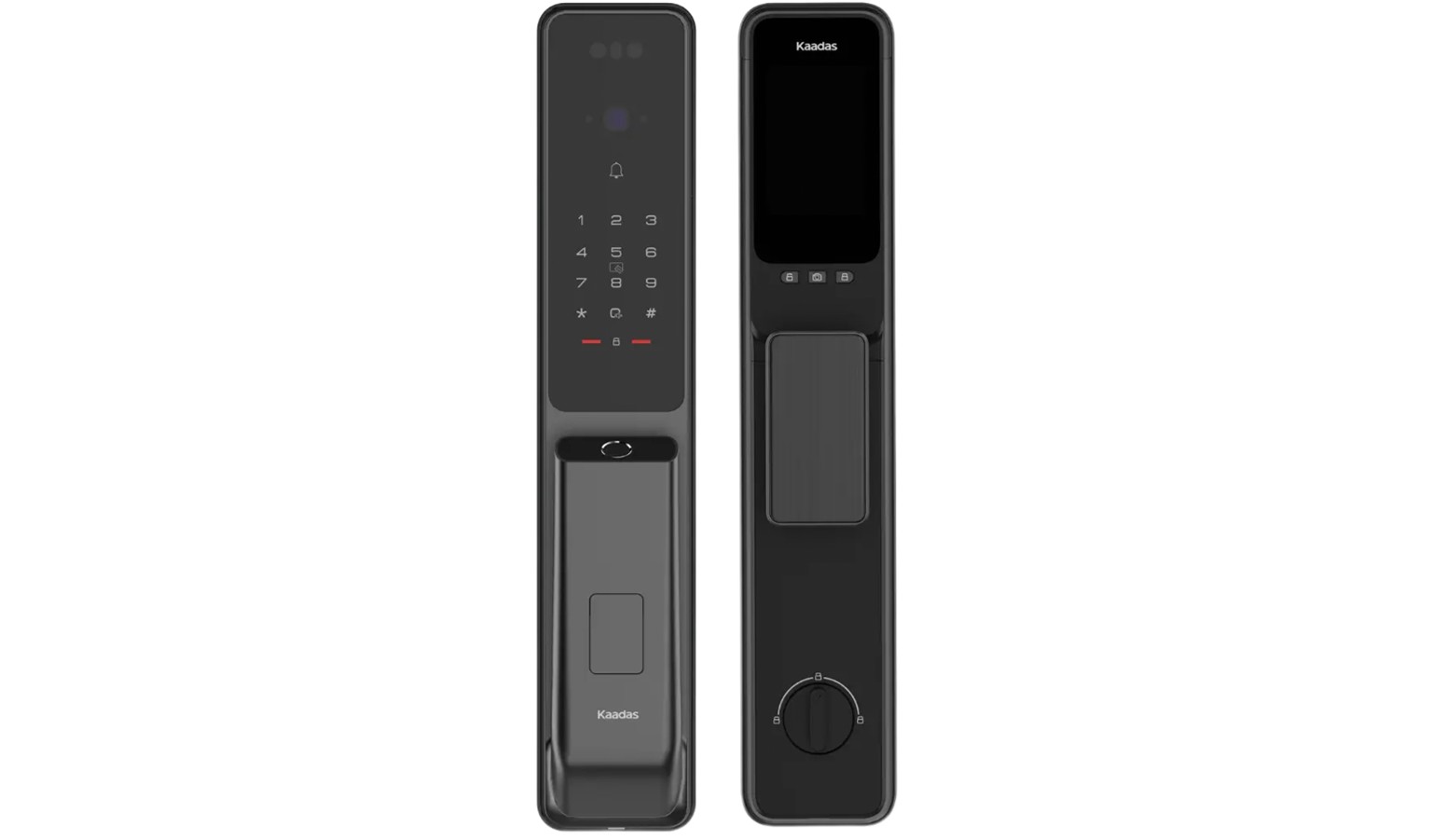 Kaadas Q9 Mortise Push-Pull Digital Door Lock - Black
