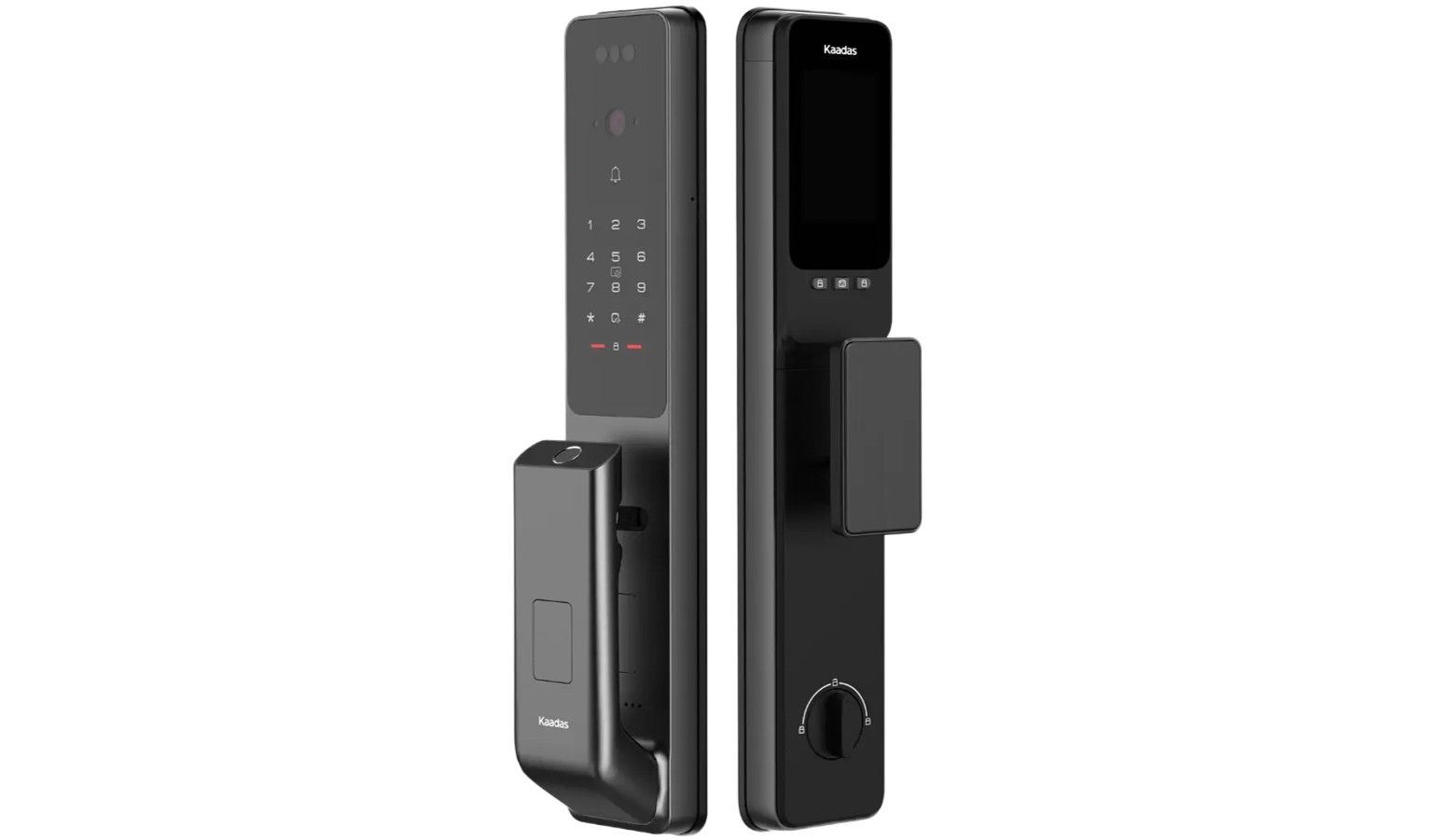 Kaadas Q9 Mortise Push-Pull Digital Door Lock - Black_1