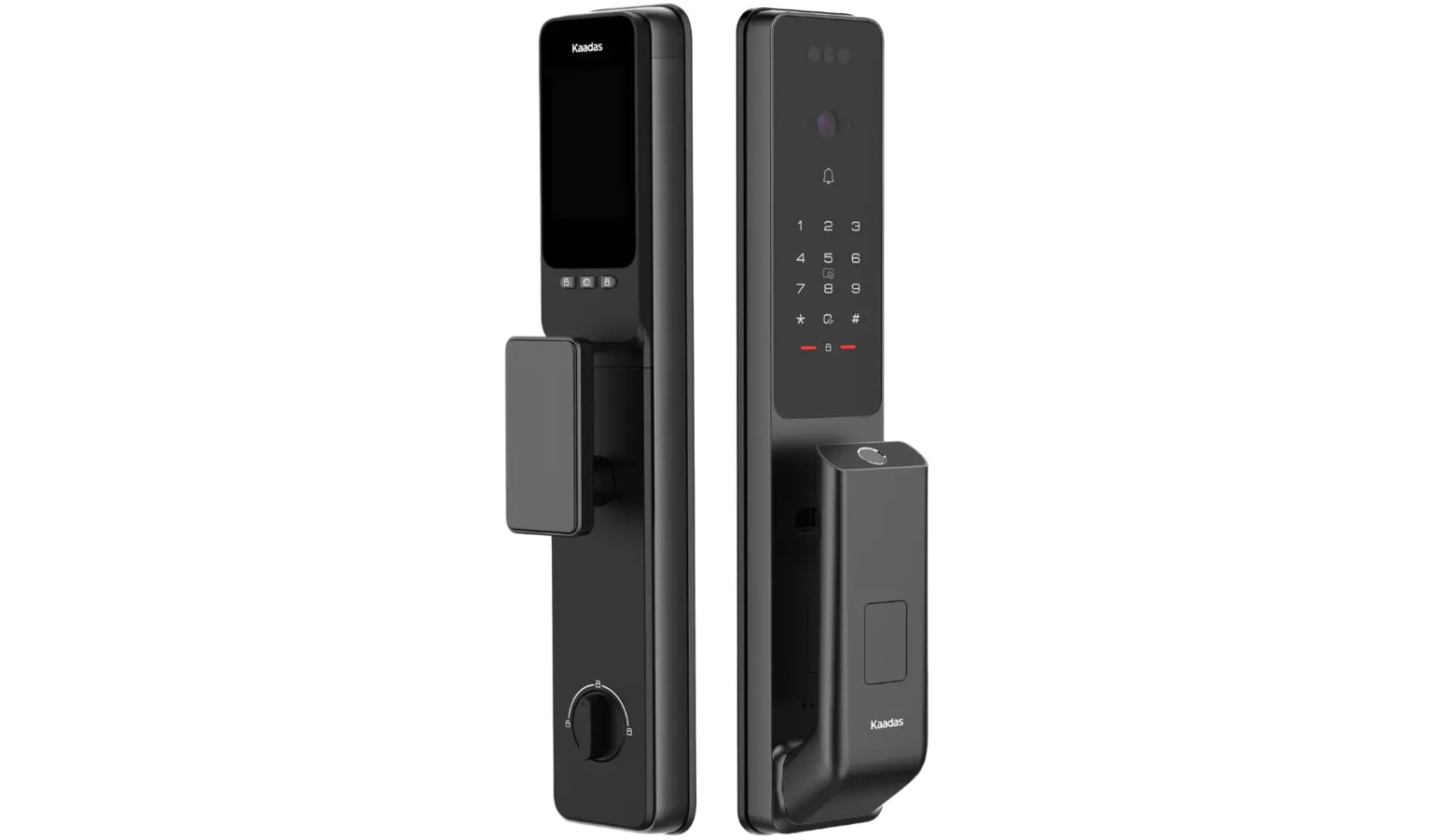 Kaadas Q9 Mortise Push-Pull Digital Door Lock - Black_2