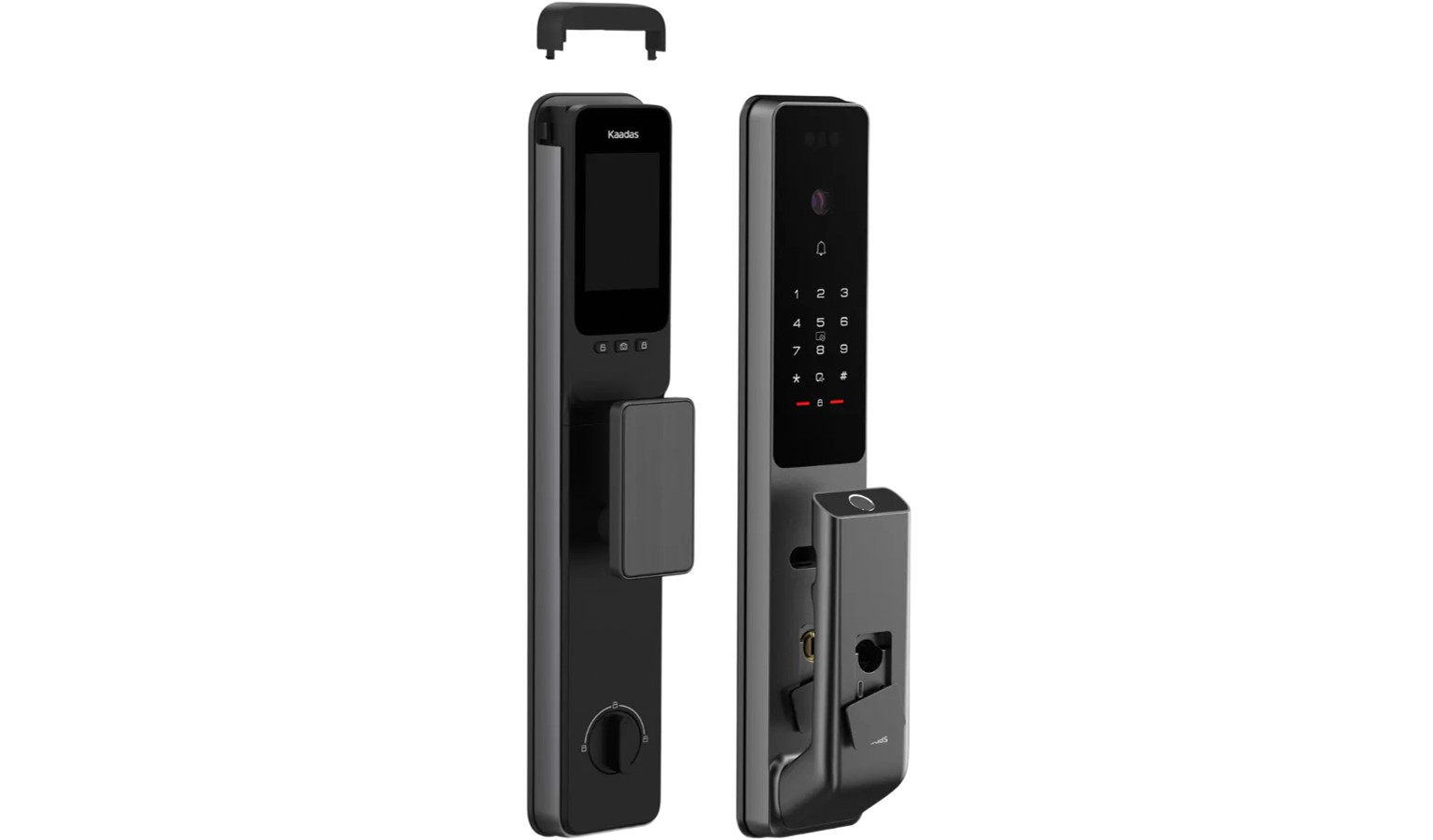 Kaadas Q9 Mortise Push-Pull Digital Door Lock - Black_3
