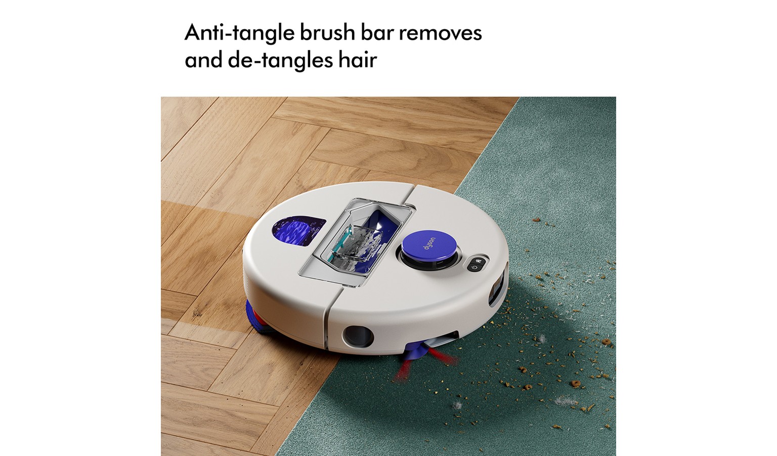 Dyson R2 Nurovi™ Wash+Dry Robot Vacuum Cleaner - Light Grey / Vinca Blue (664879-01)_4