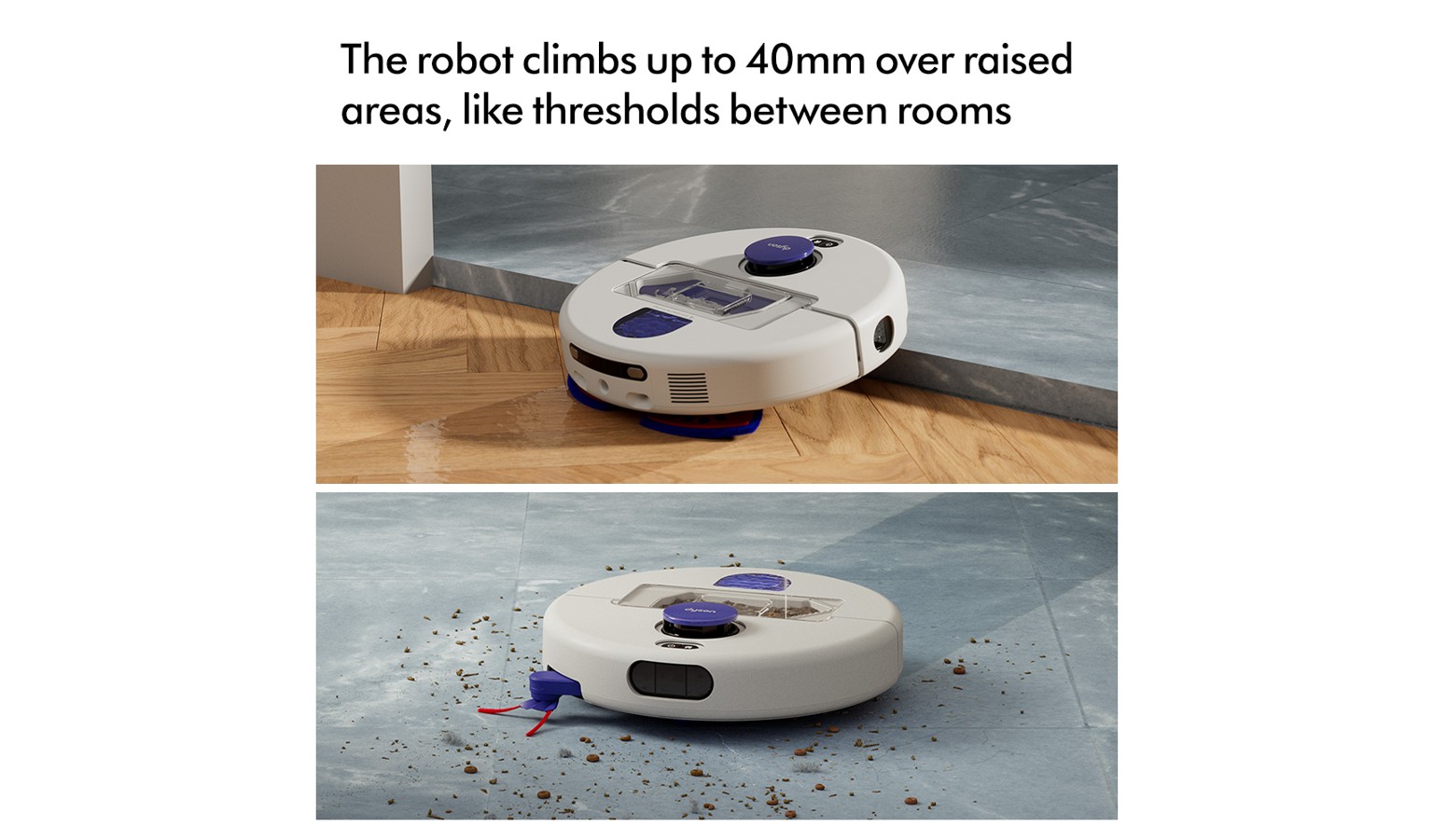 Dyson R2 Nurovi™ Wash+Dry Robot Vacuum Cleaner - Light Grey / Vinca Blue (664879-01)_7