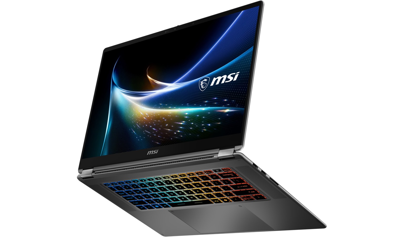 MSI Prestige N16 Flip AI+ 16-inch NVIDIA RTX Spark N1X/128GB/2TB SSD NVIDIA Blackwell RTX 6144-core Copilot+ PC - Platinum Gray (C1XMT-222SG)_5