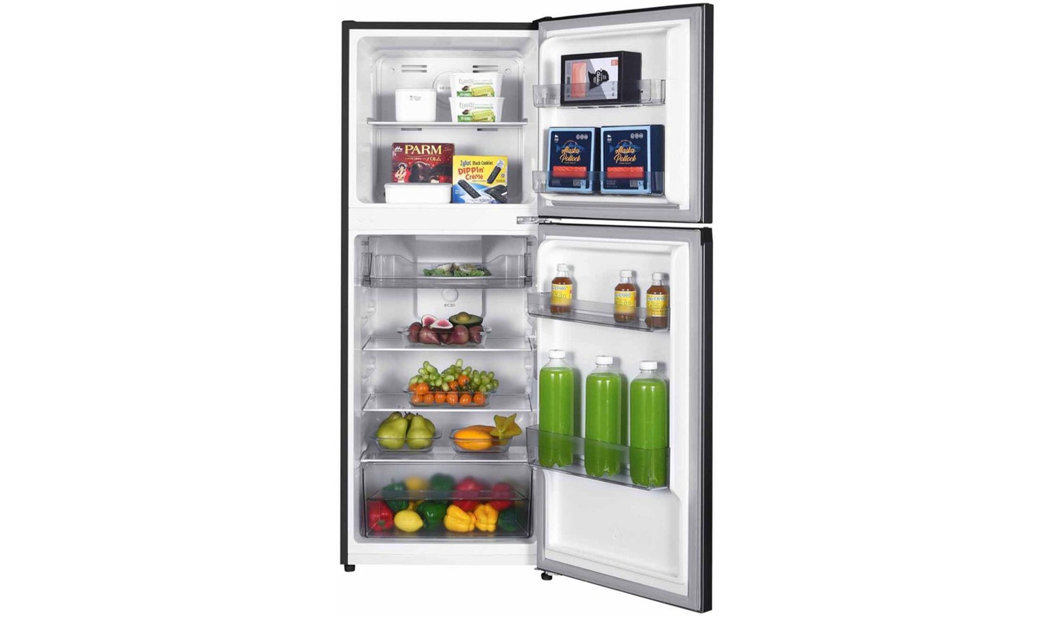 Sharp 197L 2 Door Top Mounted Refrigerator - Night Gray (SJ-RF20E-G)_2