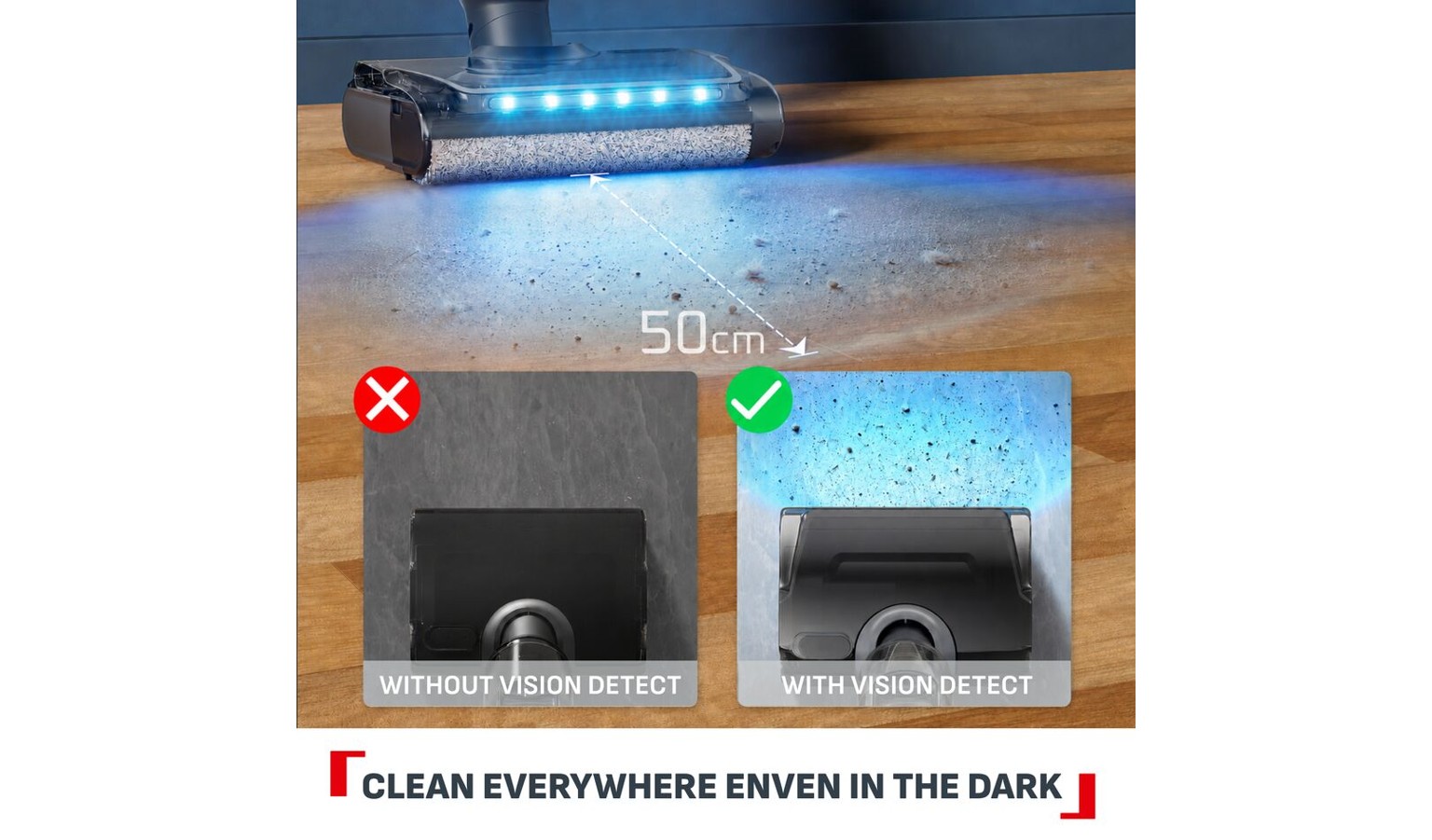 Tefal X-Clean 7 Pro Smart Cordless Wet & Dry Vacuum Cleaner - Black/Grey (GF5856)_6
